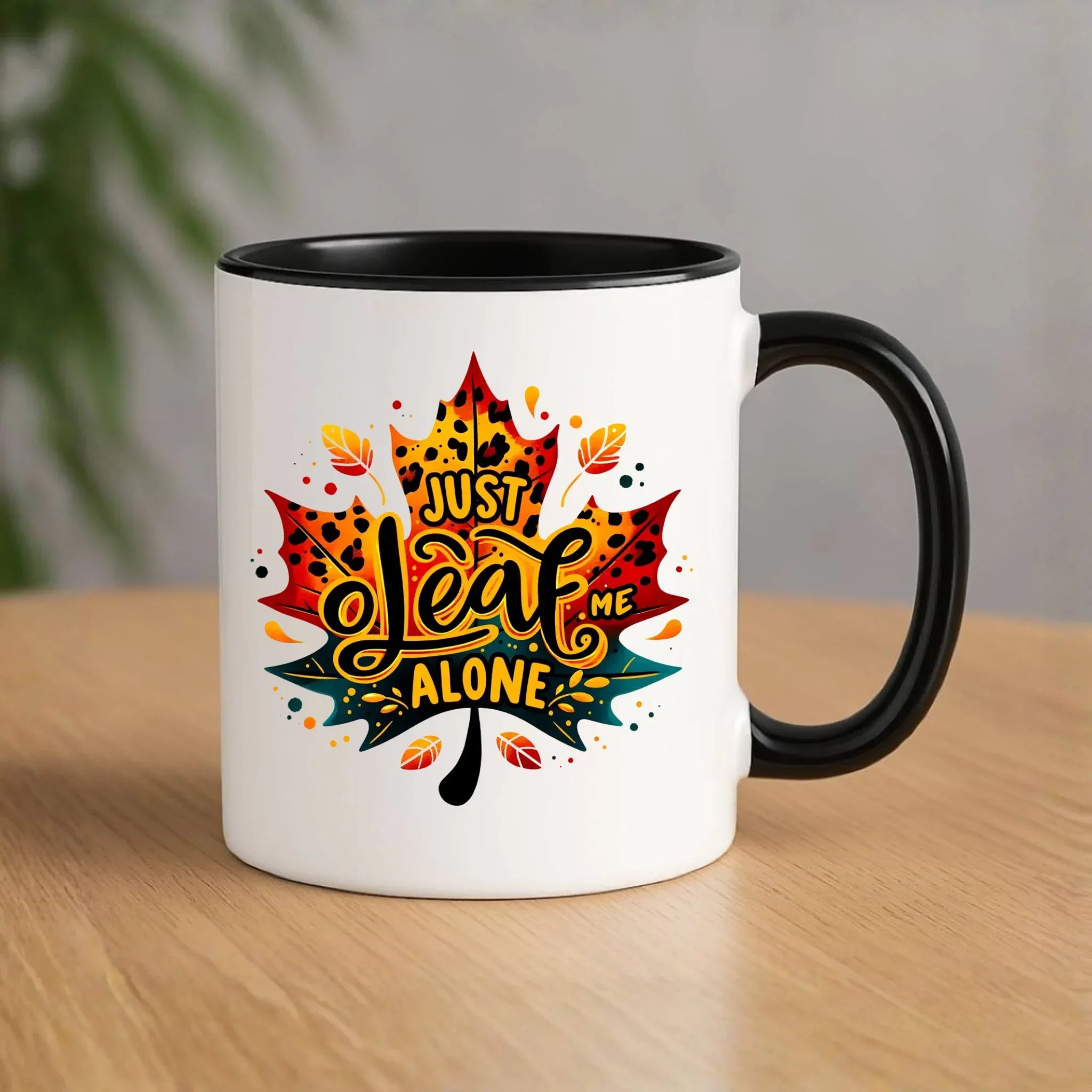 Kubek jesienny - Just leaf me alone JS22 - StoryCups.pl