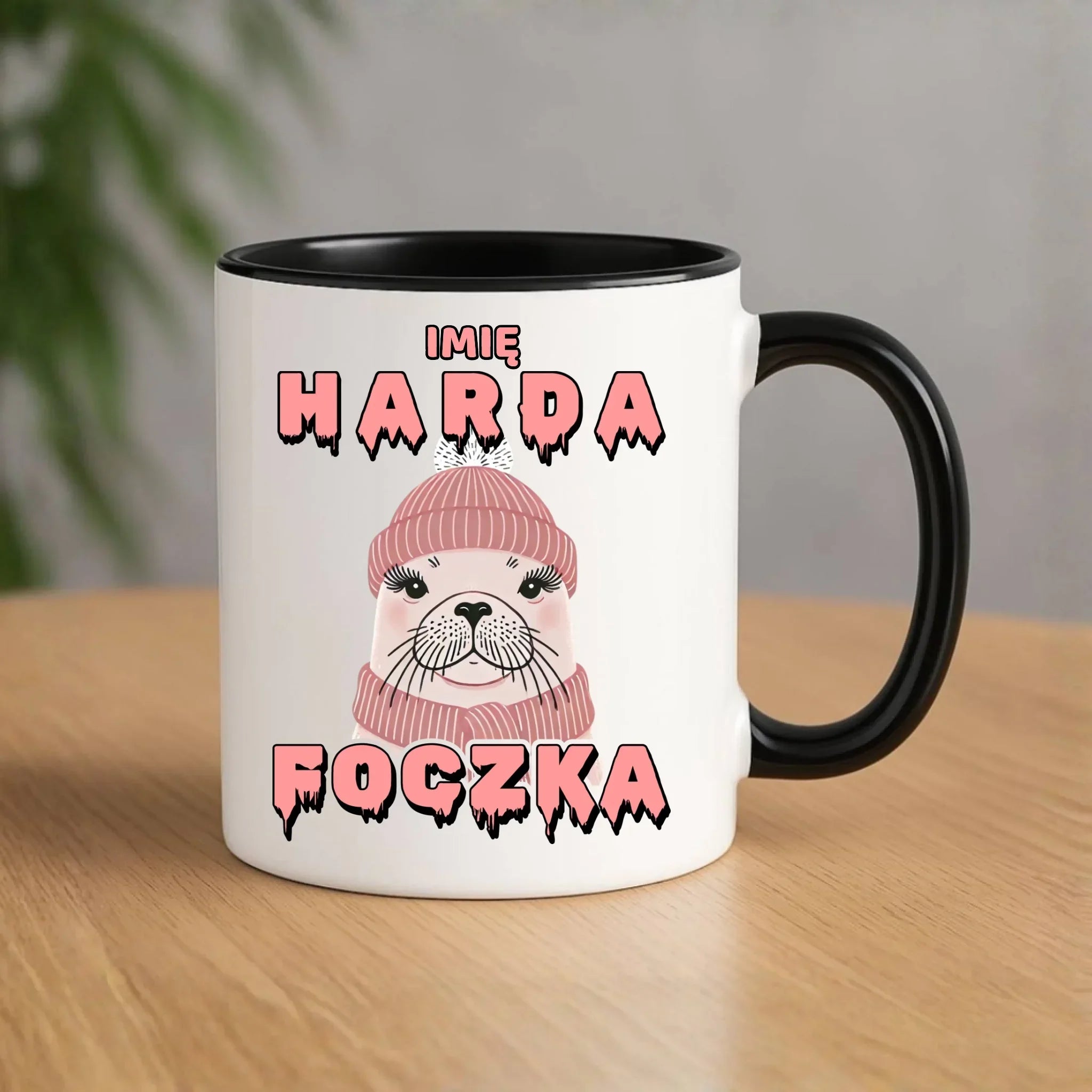 Kubek - prezent dla morsa - Harda foczka - personalizowany HM05 - StoryCups.pl