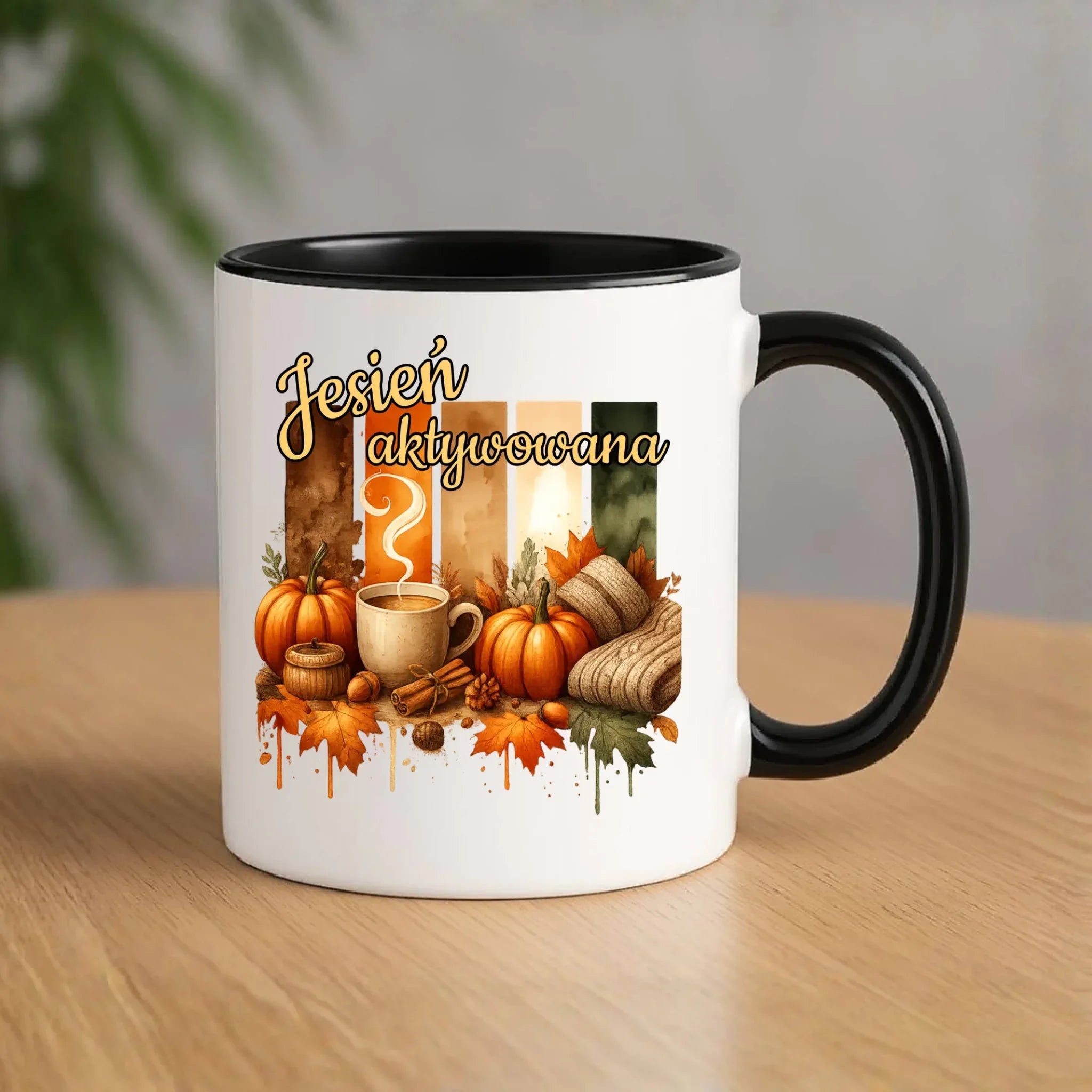 Kubek jesienny - Jesień aktywowana JS26 - StoryCups.pl