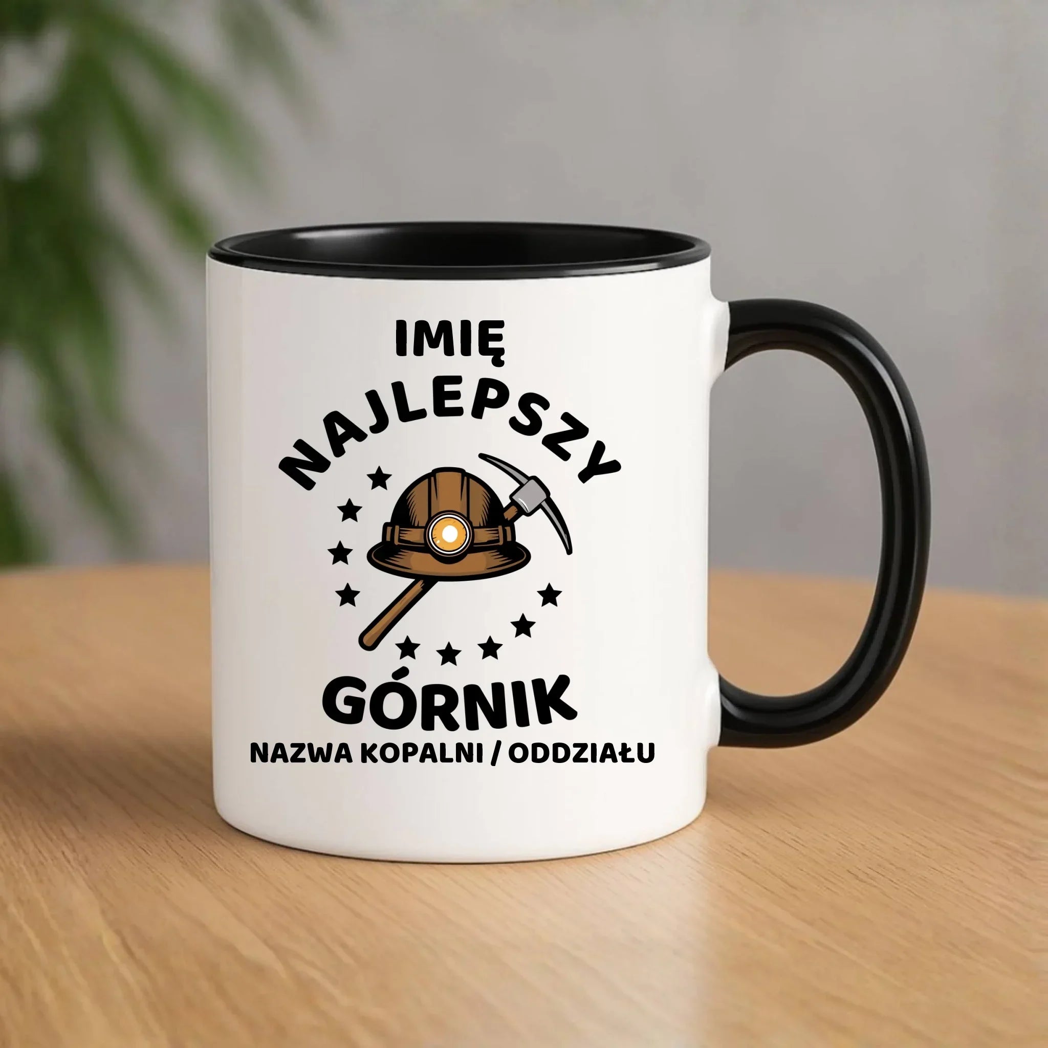Kubek - prezent dla górnika - Najlepszy górnik - personalizowany G23 - StoryCups.pl