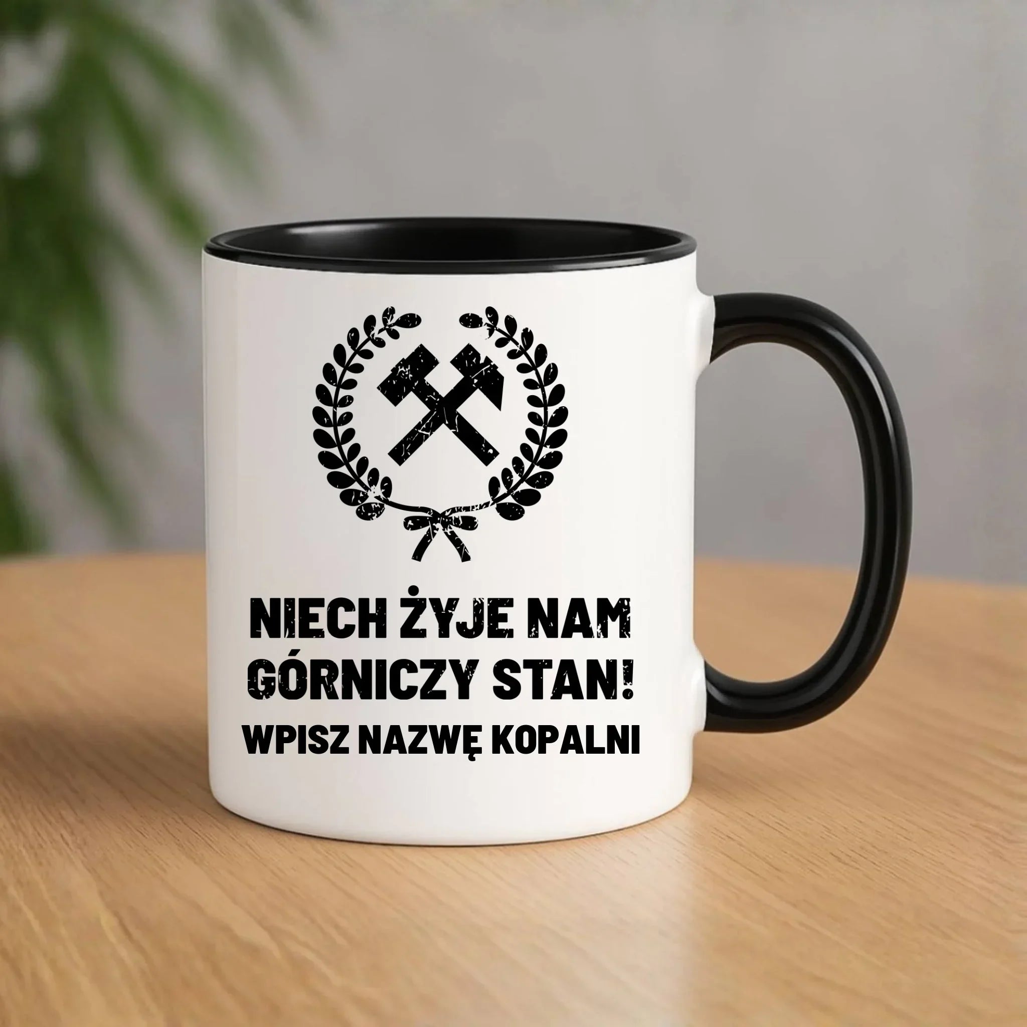 Kubek - prezent dla górnika - Niech żyje nam górniczy stan - personalizowany G24 - StoryCups.pl
