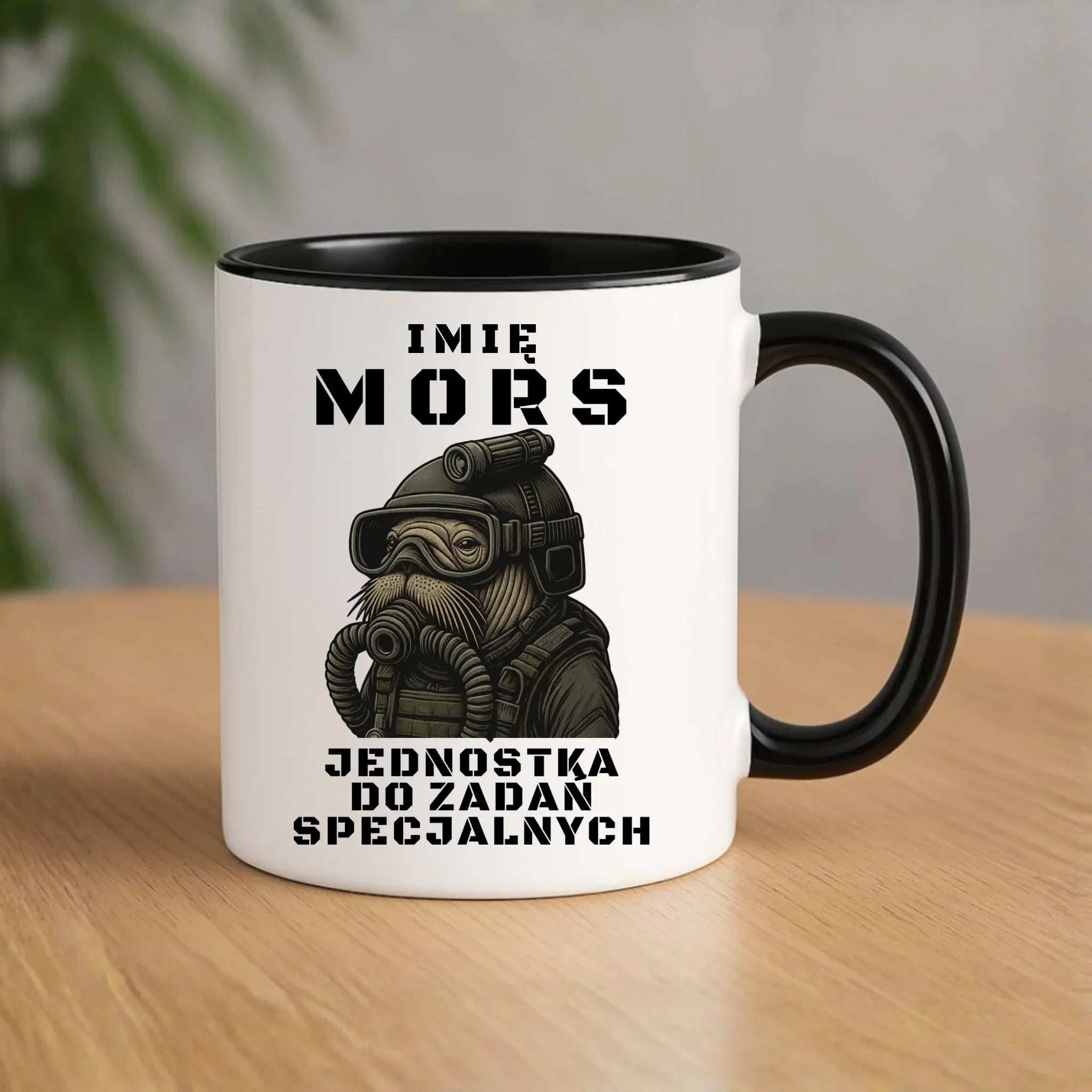 Kubek - prezent dla morsa - Mors do zadań specjalnych - personalizowany HM07 - StoryCups.pl