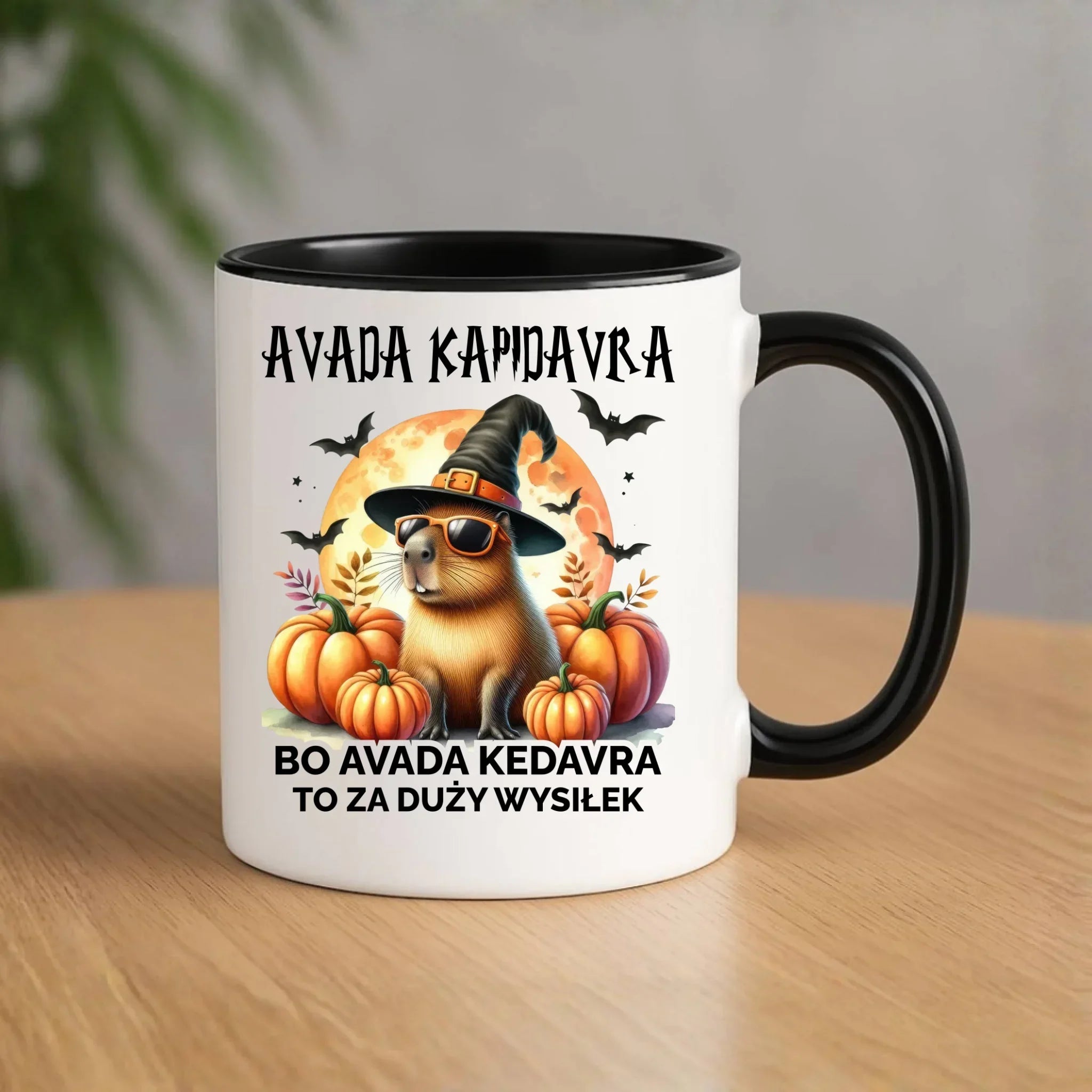 Kubek halloweenowy - Kapibara - Avada Kapidavra HL21 - StoryCups.pl