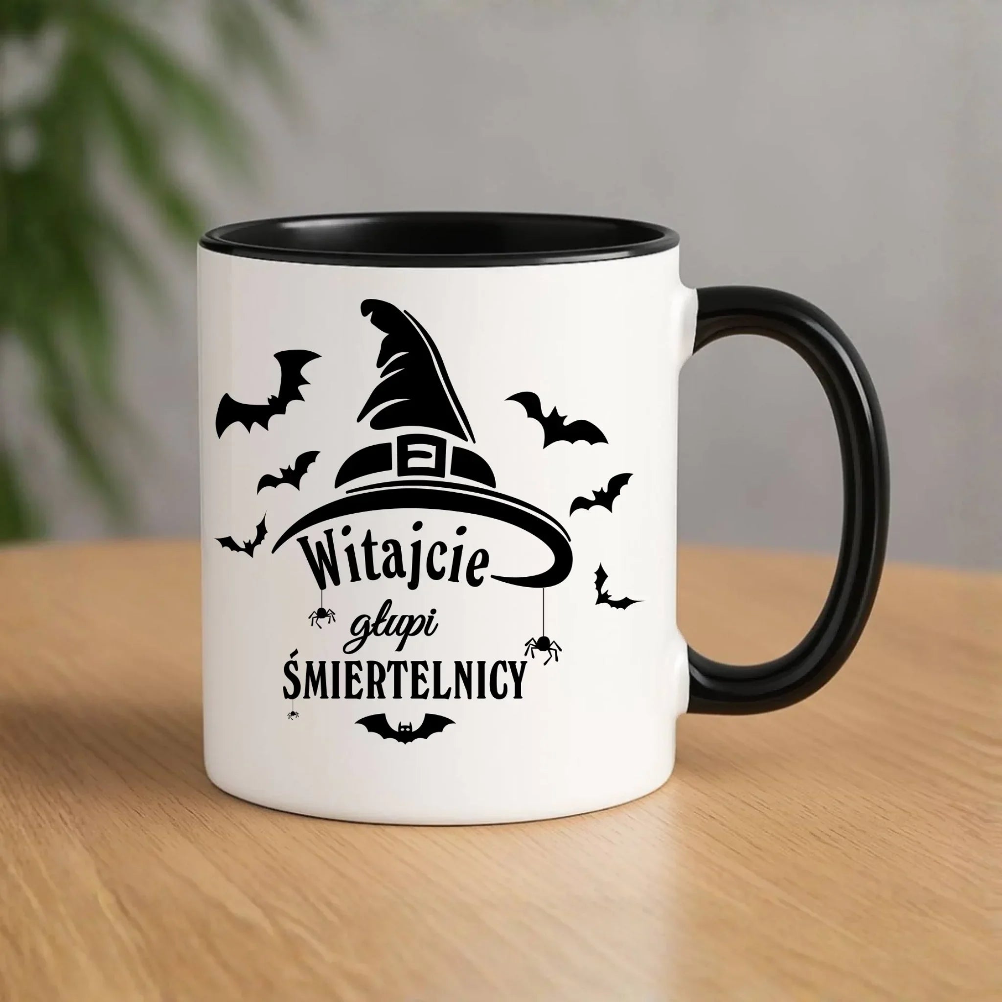 Kubek na Halloween - Witajcie głupi śmiertelnicy HL23 - StoryCups.pl