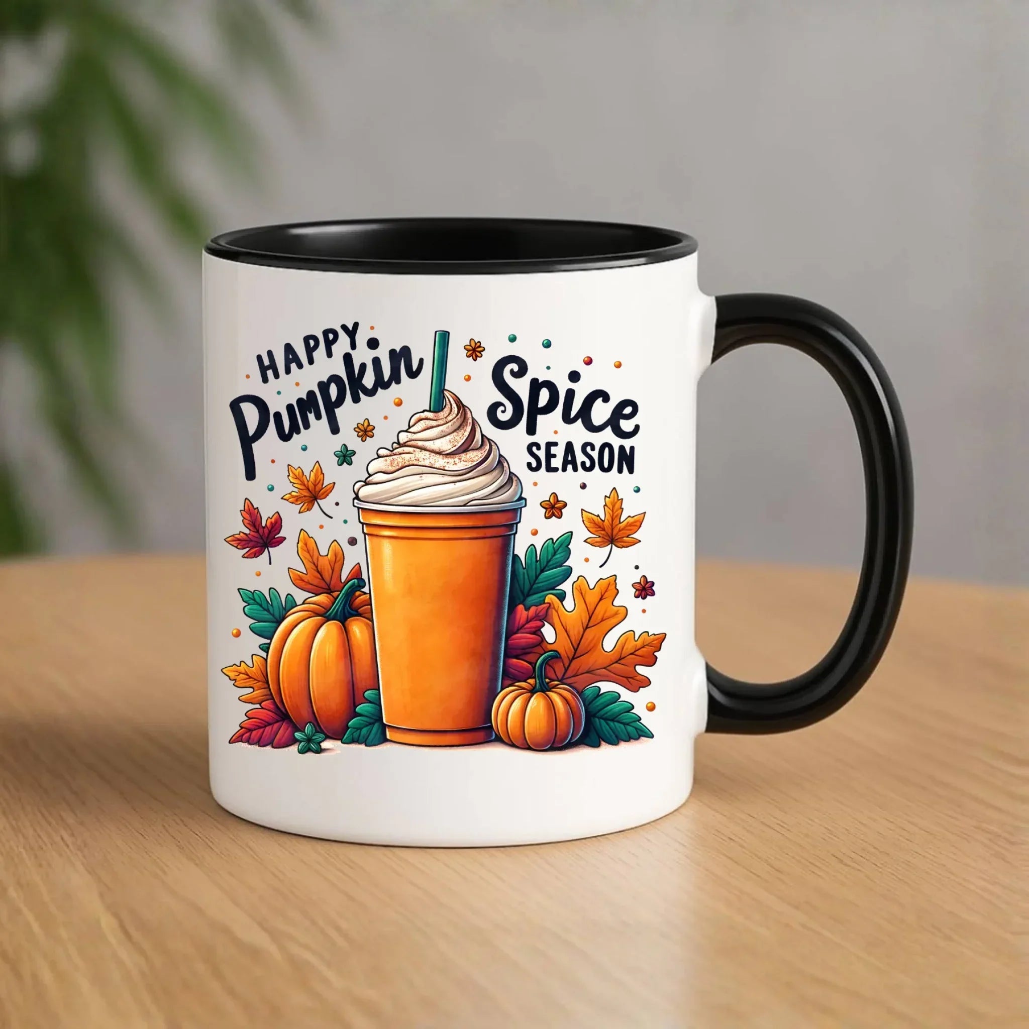Kubek jesienny - Pumpkin Spice - kawa dyniowa JS02 - StoryCups.pl