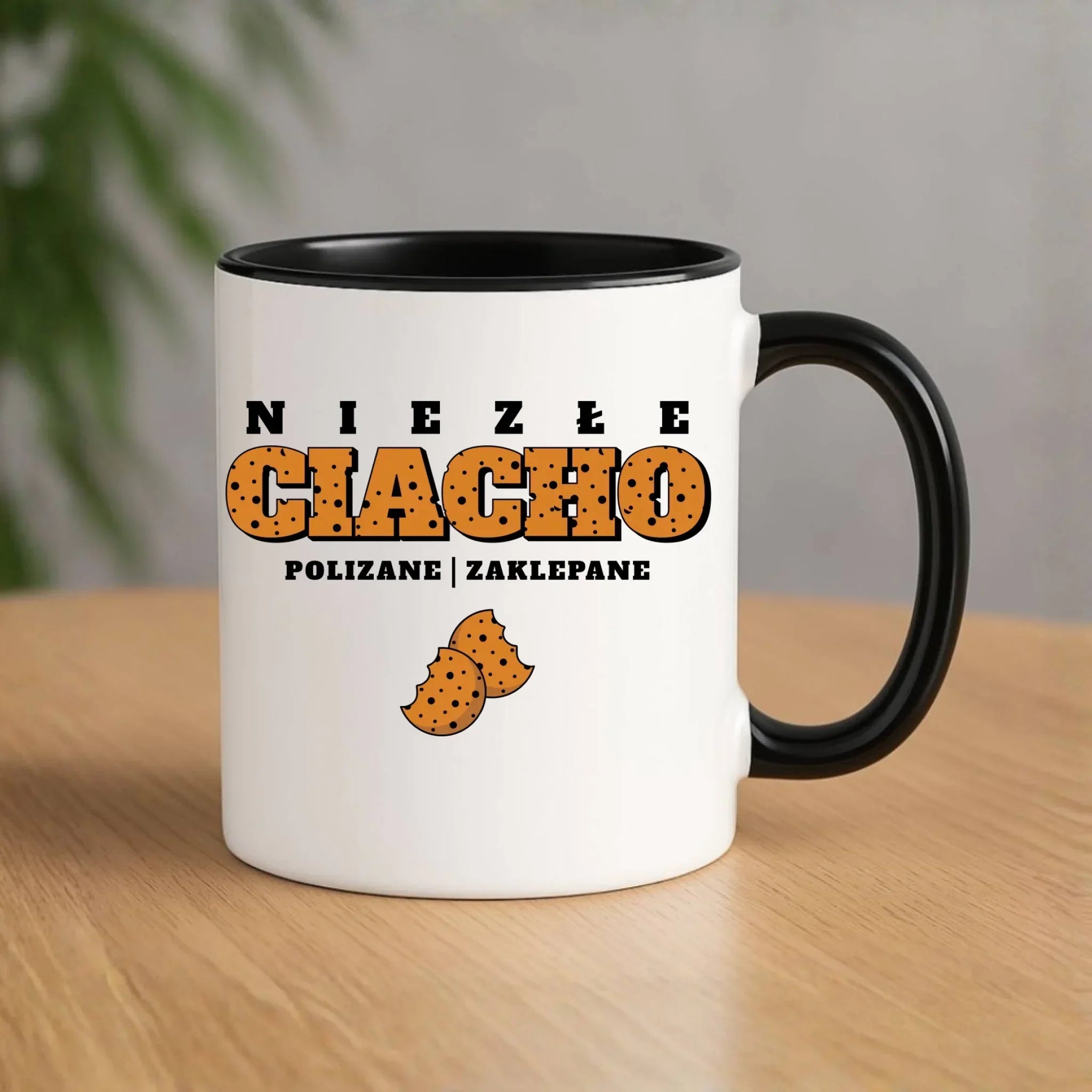 Kubek - prezent dla chłopaka męża - Niezłe ciacho polizane zaklepane DCH30 - StoryCups.pl