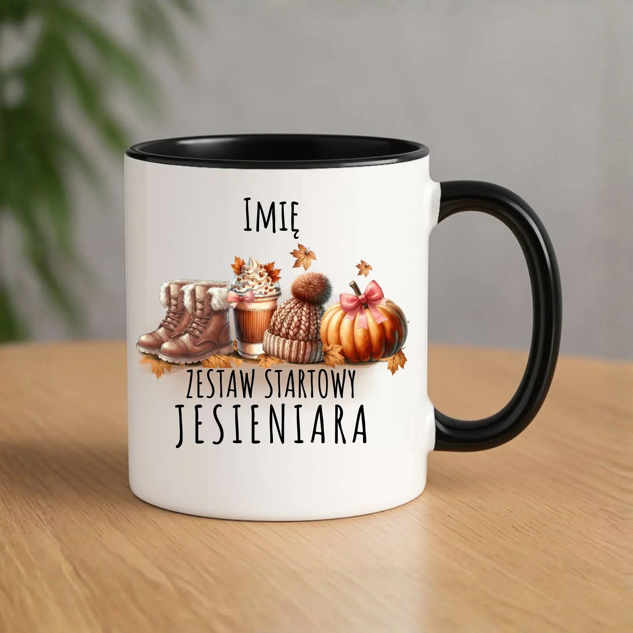 Kubek jesieniara – Zestaw startowy - personalizowany JS05 - StoryCups.pl
