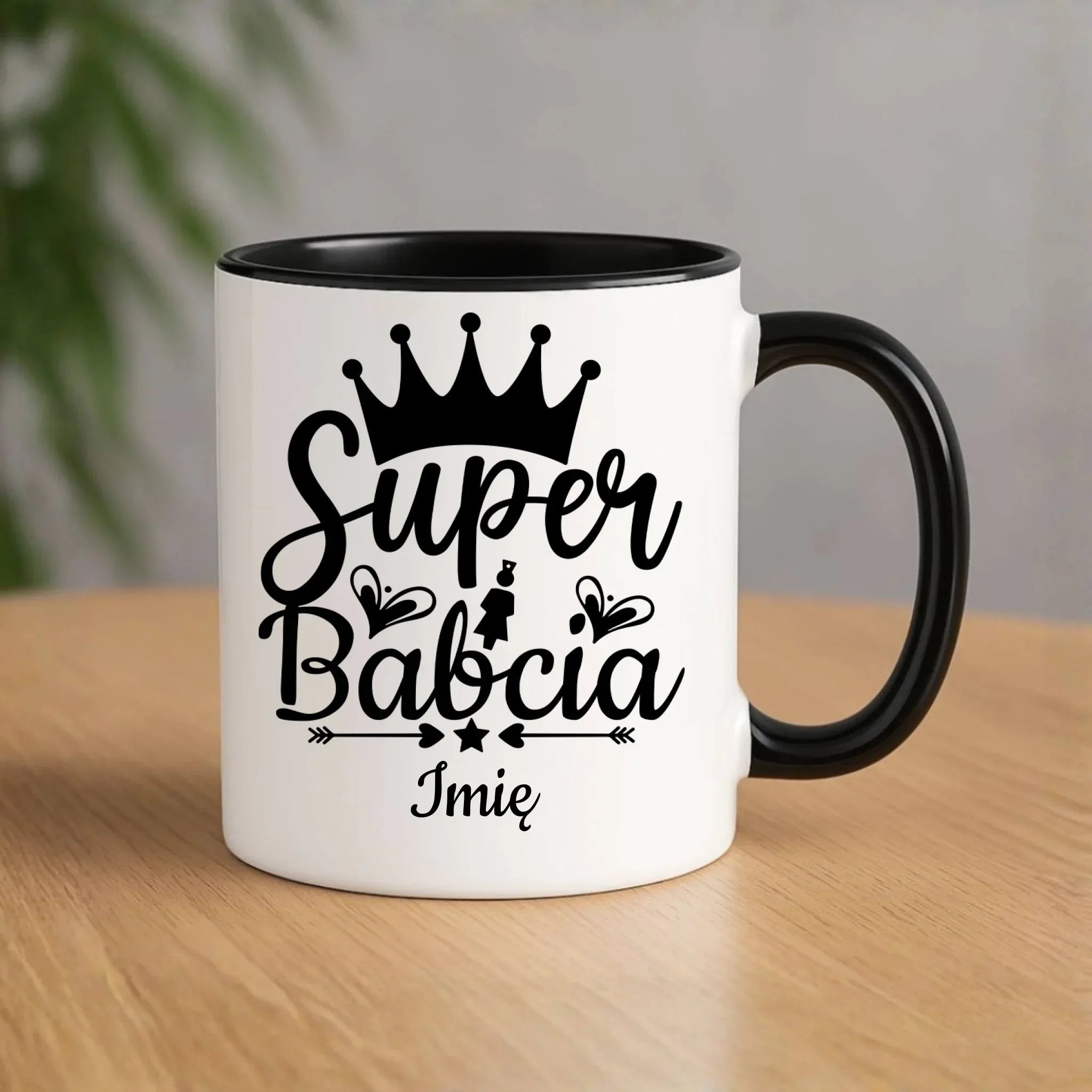 Kubek dla babci - Super Babcia - personalizowany B03 - StoryCups.pl