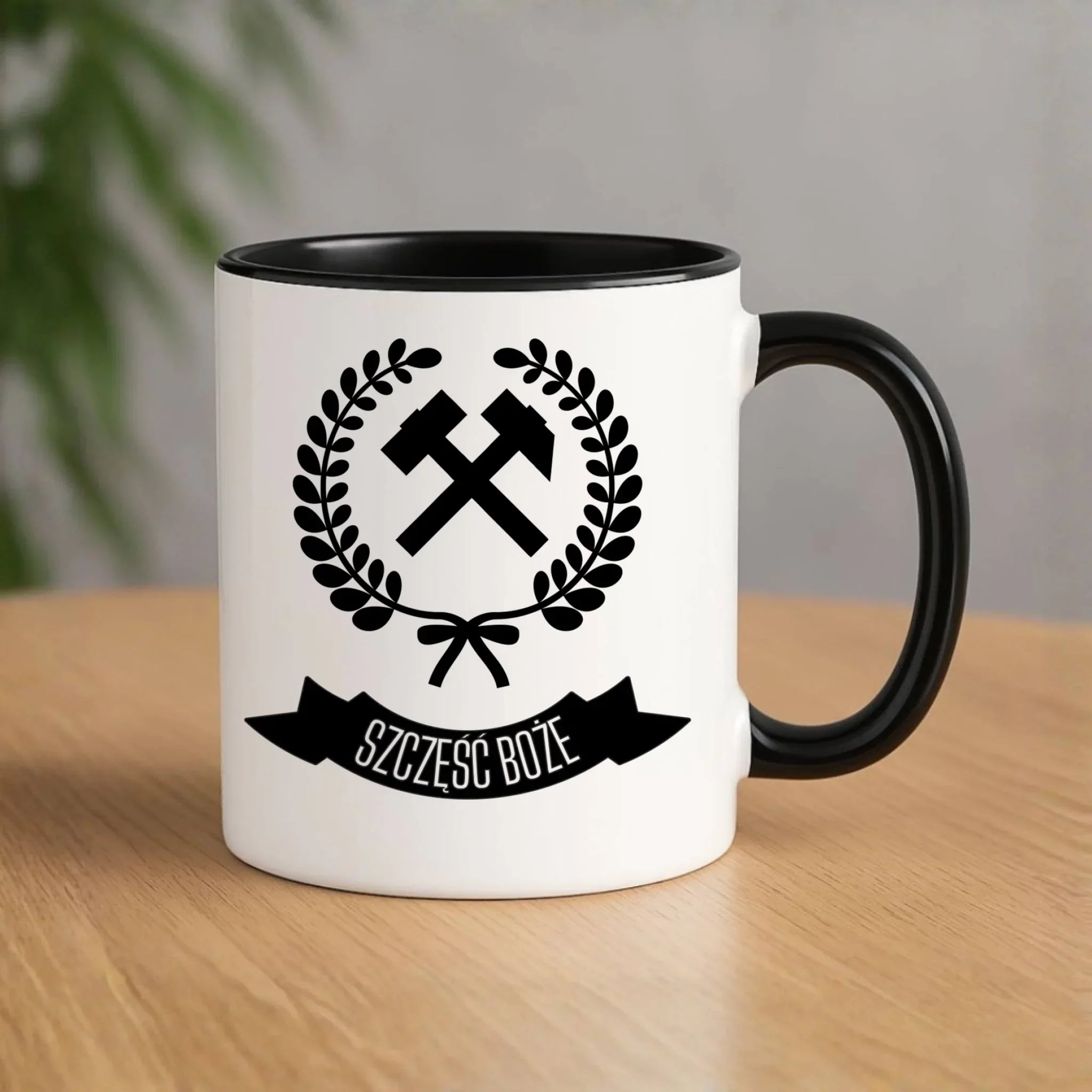 Kubek - prezent dla górnika - Szczęść Boże G02 - StoryCups.pl