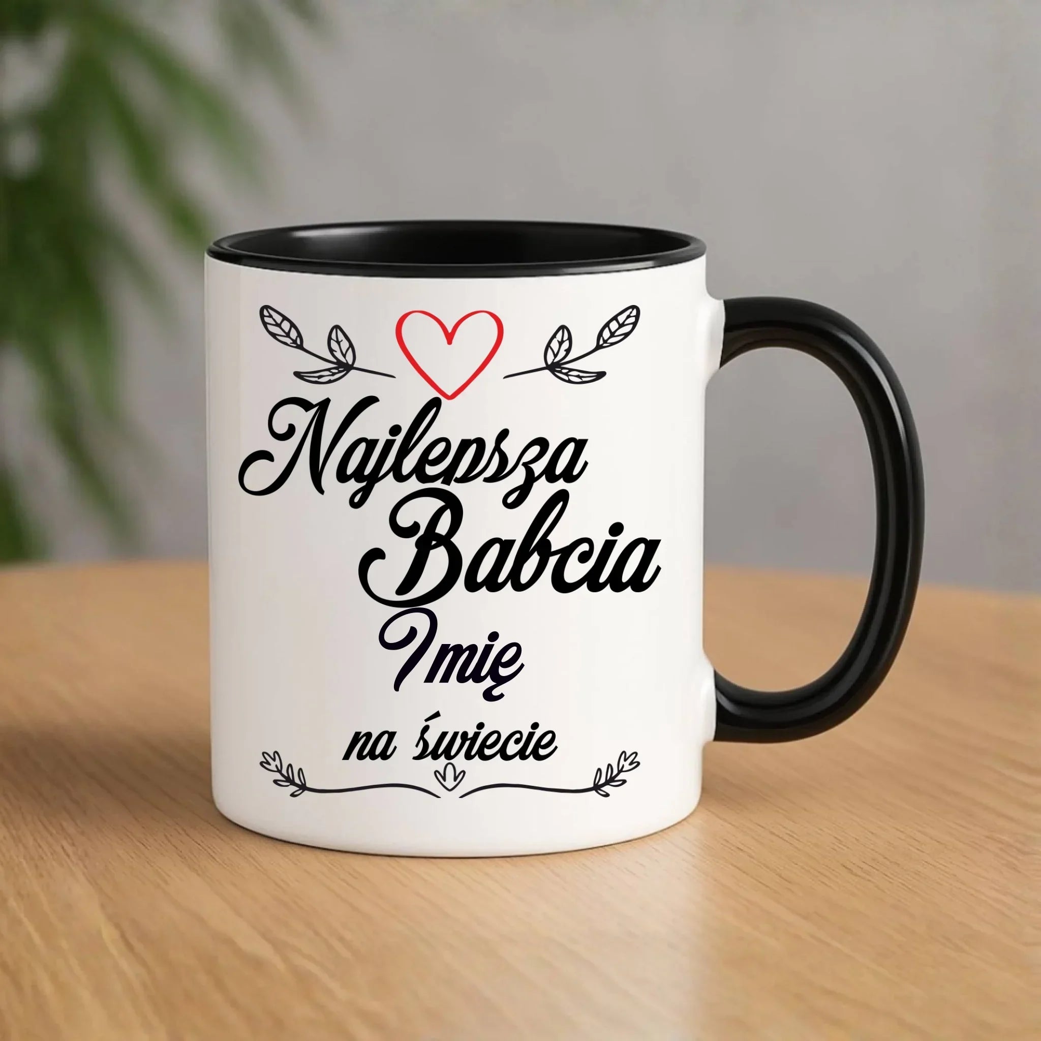 Kubek dla babci - Najlepsza Babcia na Świecie - personalizowany B12 - StoryCups.pl
