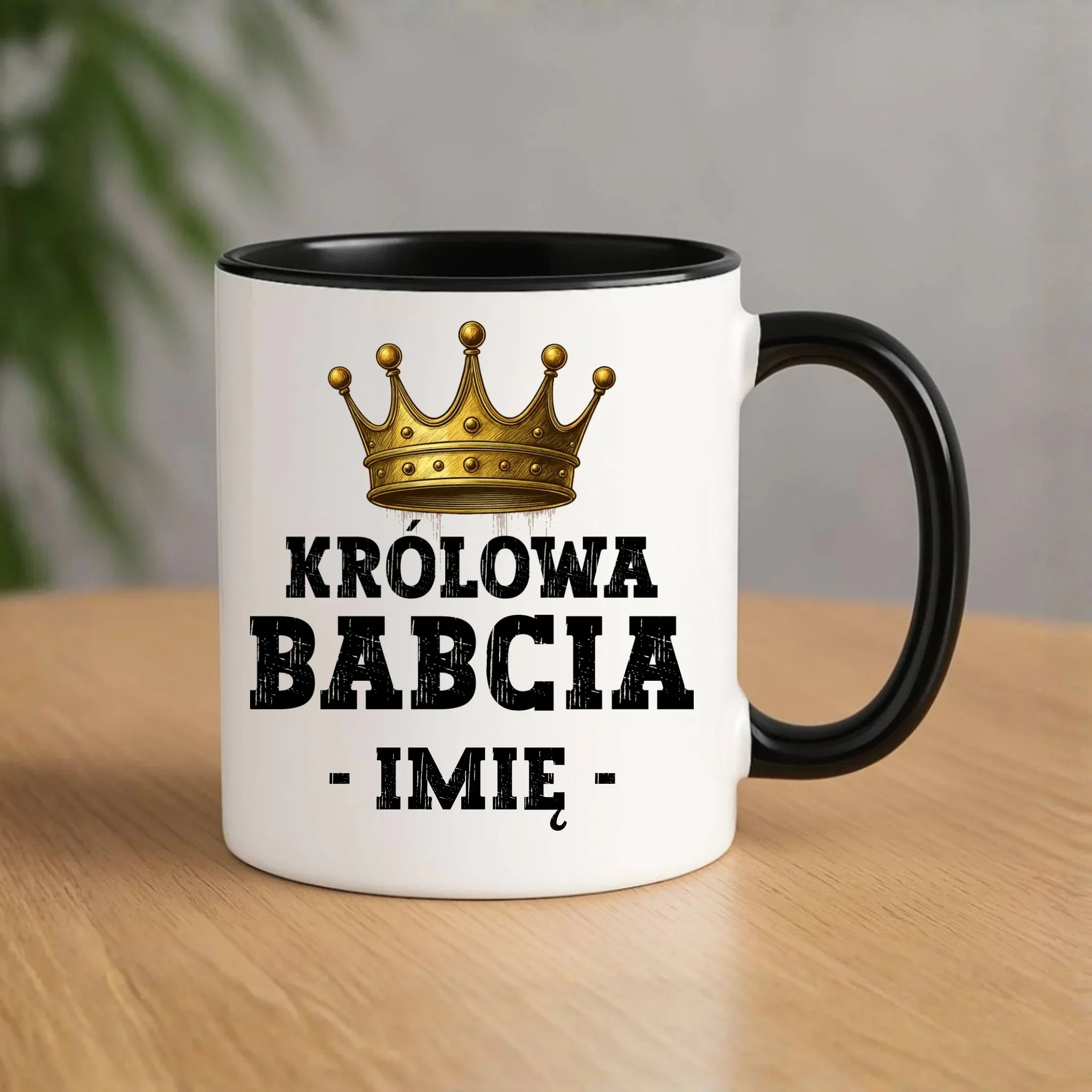 Kubek dla babci - Królowa Babcia - personalizowany B17 - StoryCups.pl