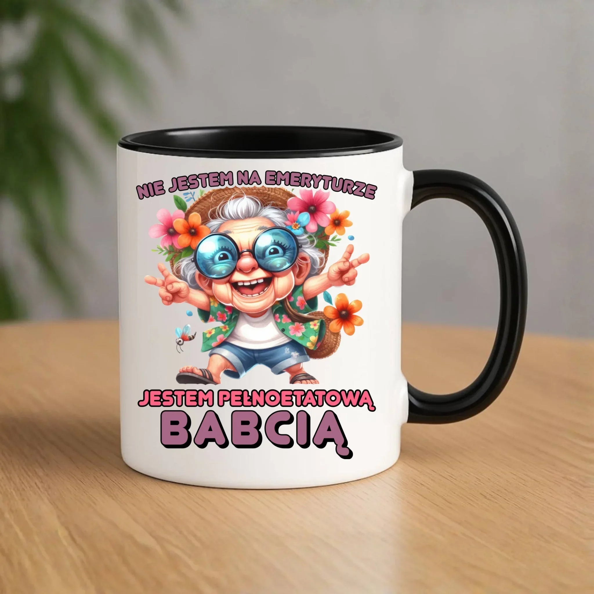 Kubek dla babci - Pełnoetatowa babcia B20 - StoryCups.pl