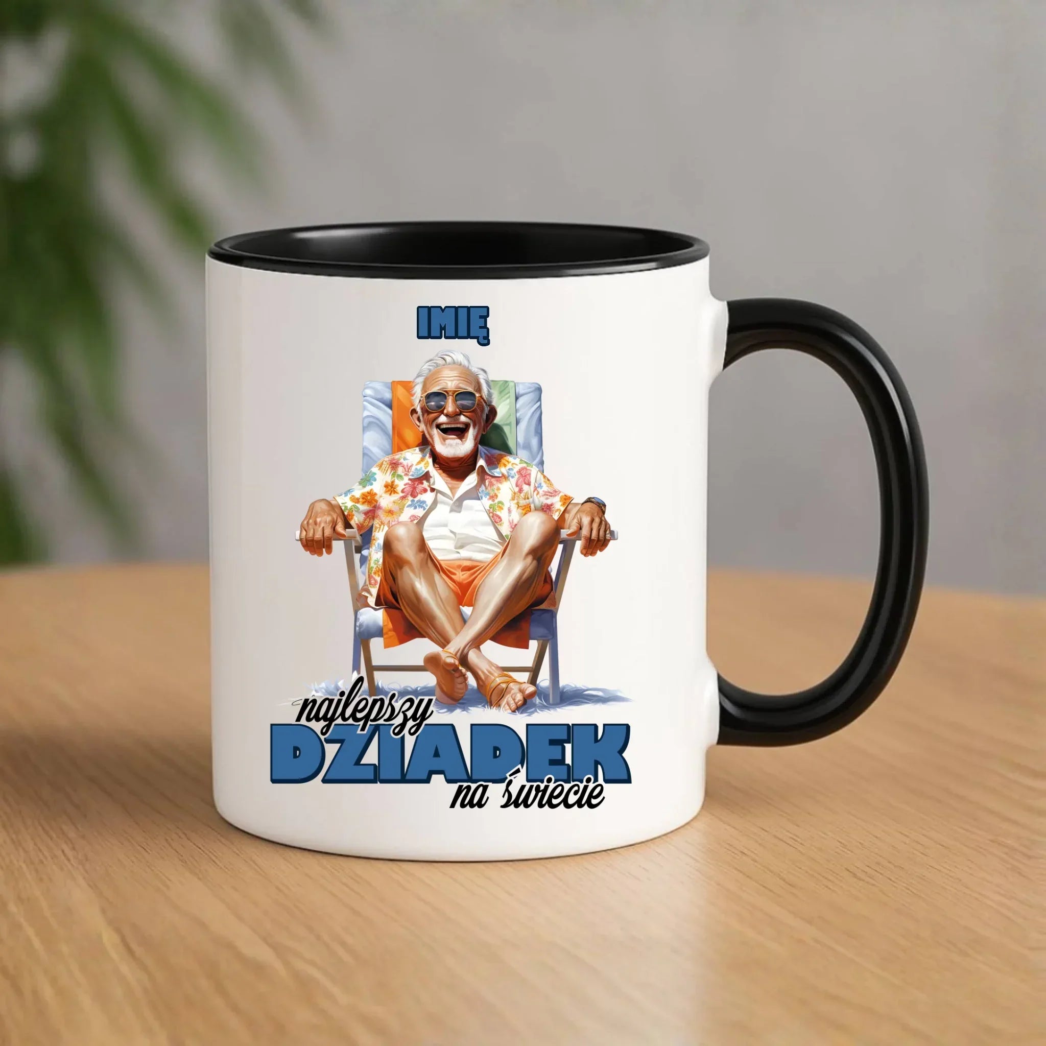 Kubek dla dziadka - Najlepszy Dziadek na świecie - personalizowany D14 - StoryCups.pl