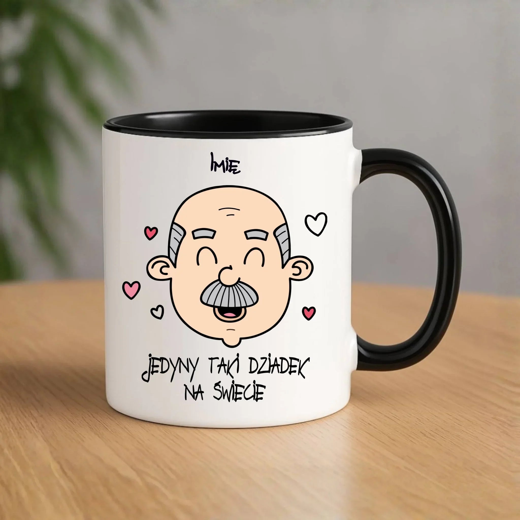 Kubek dla dziadka - Jedyny taki dziadek na świecie - personalizowany D15 - StoryCups.pl