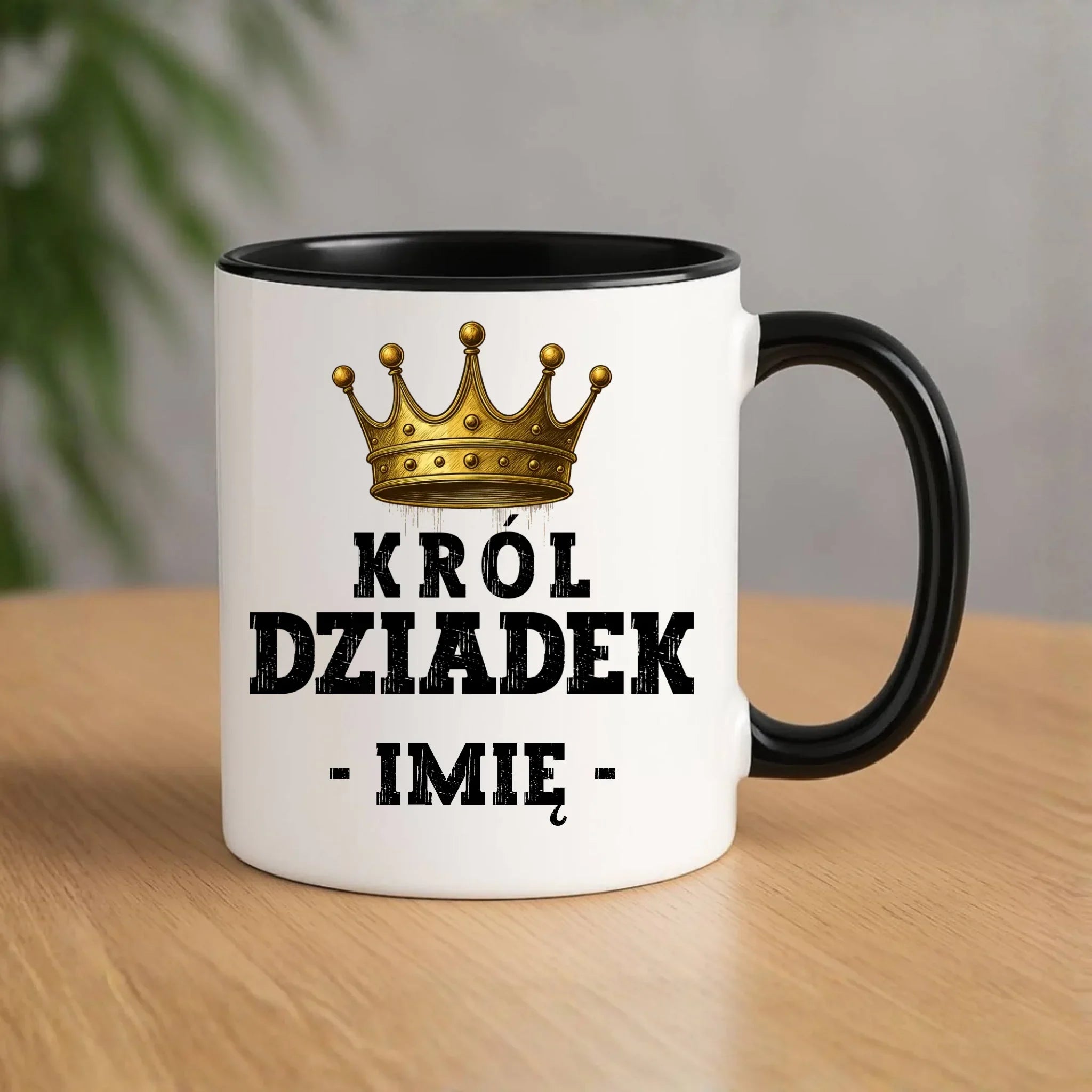 Kubek dla dziadka - Król Dziadek - personalizowany D17 - StoryCups.pl