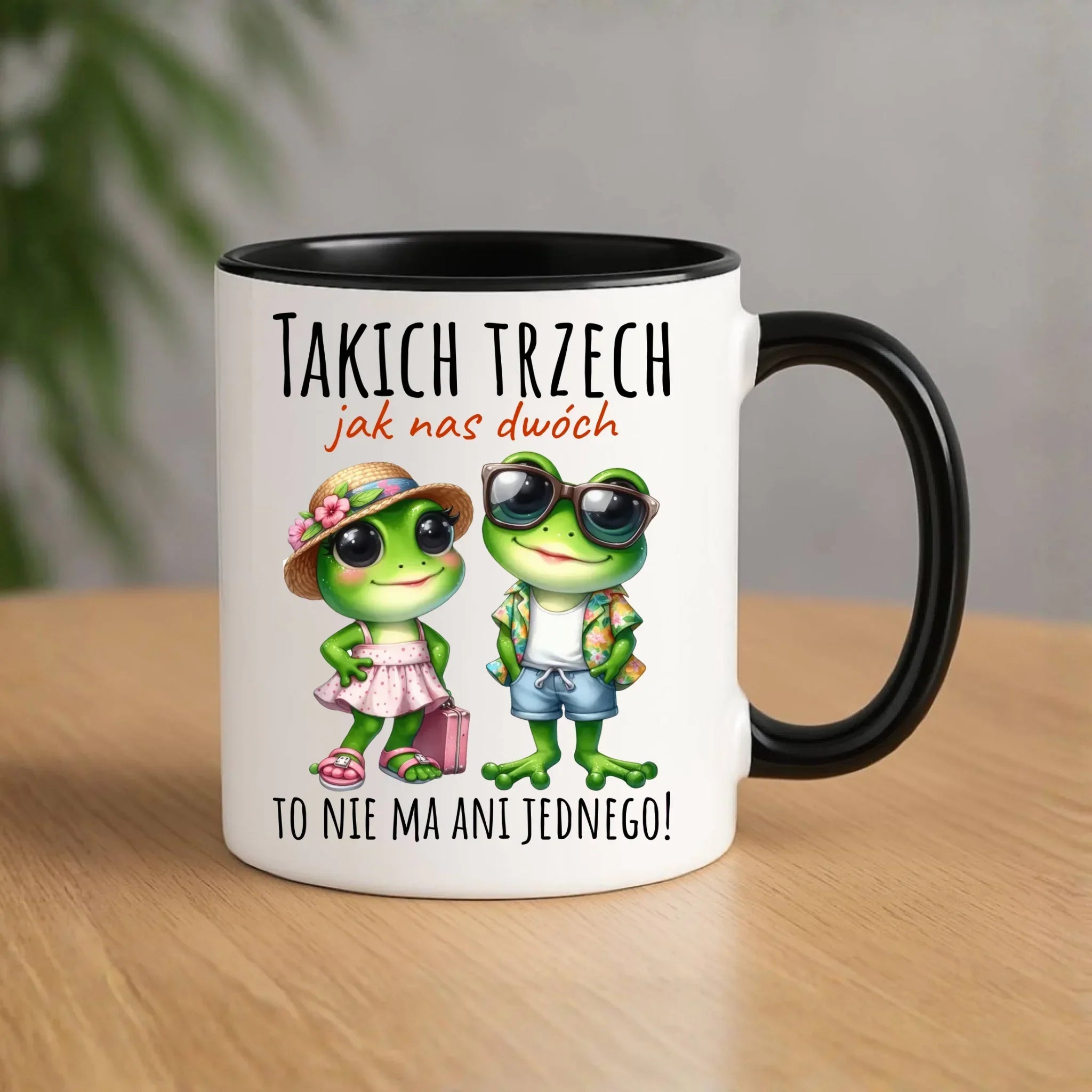 Kubek dla par - Żabki Takich trzech jak nas dwóch DCH11 - StoryCups.pl