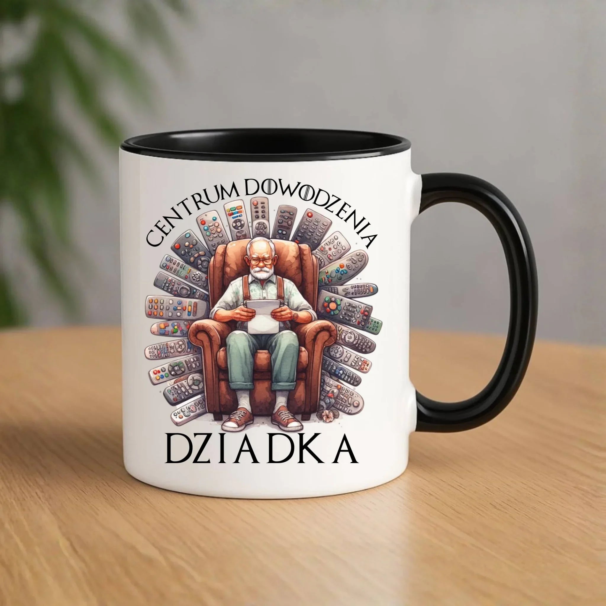 Kubek dla dziadka - Centrum dowodzenia D28 - StoryCups.pl
