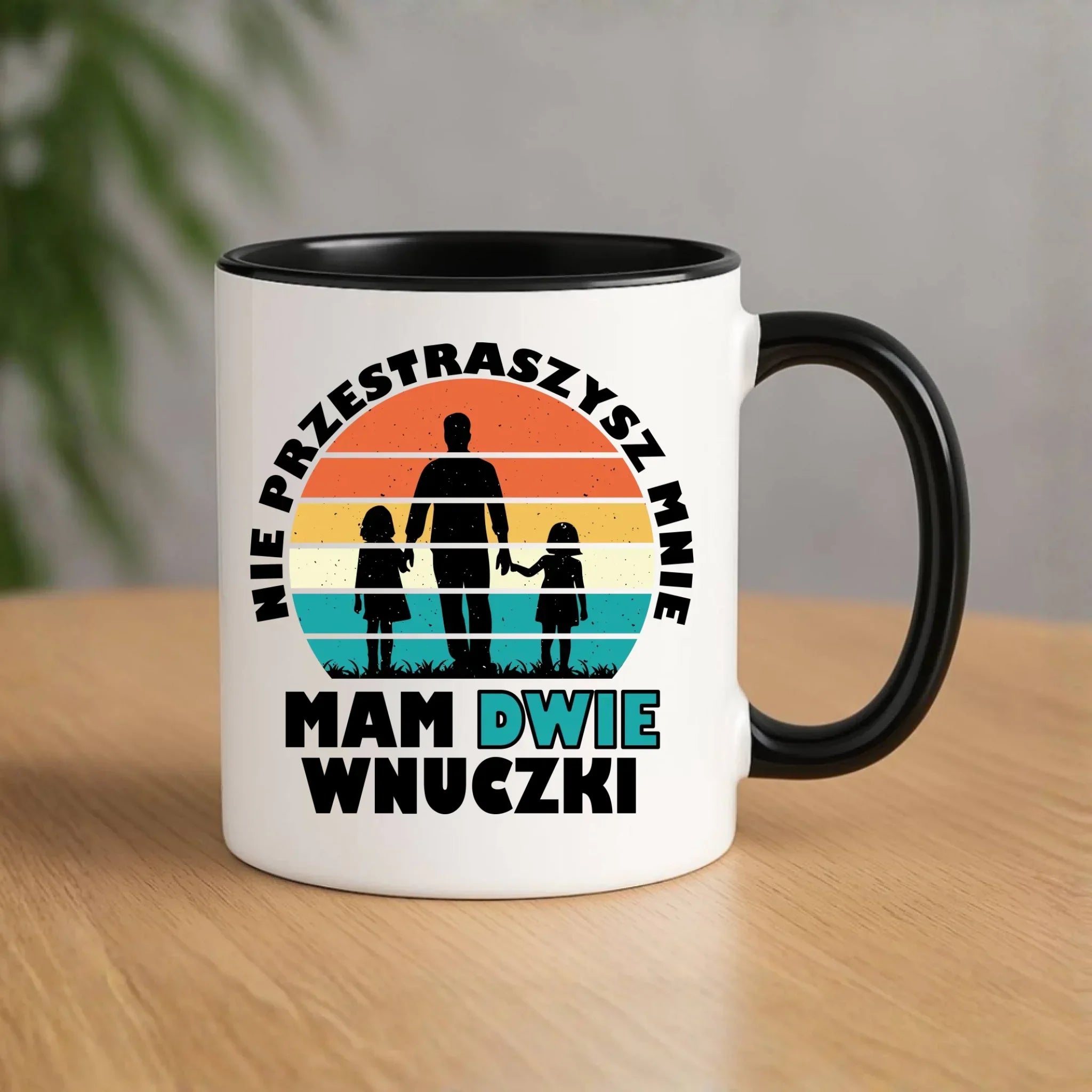 Kubek dla dziadka - Nie przestraszysz mnie mam dwie wnuczki D41 - StoryCups.pl