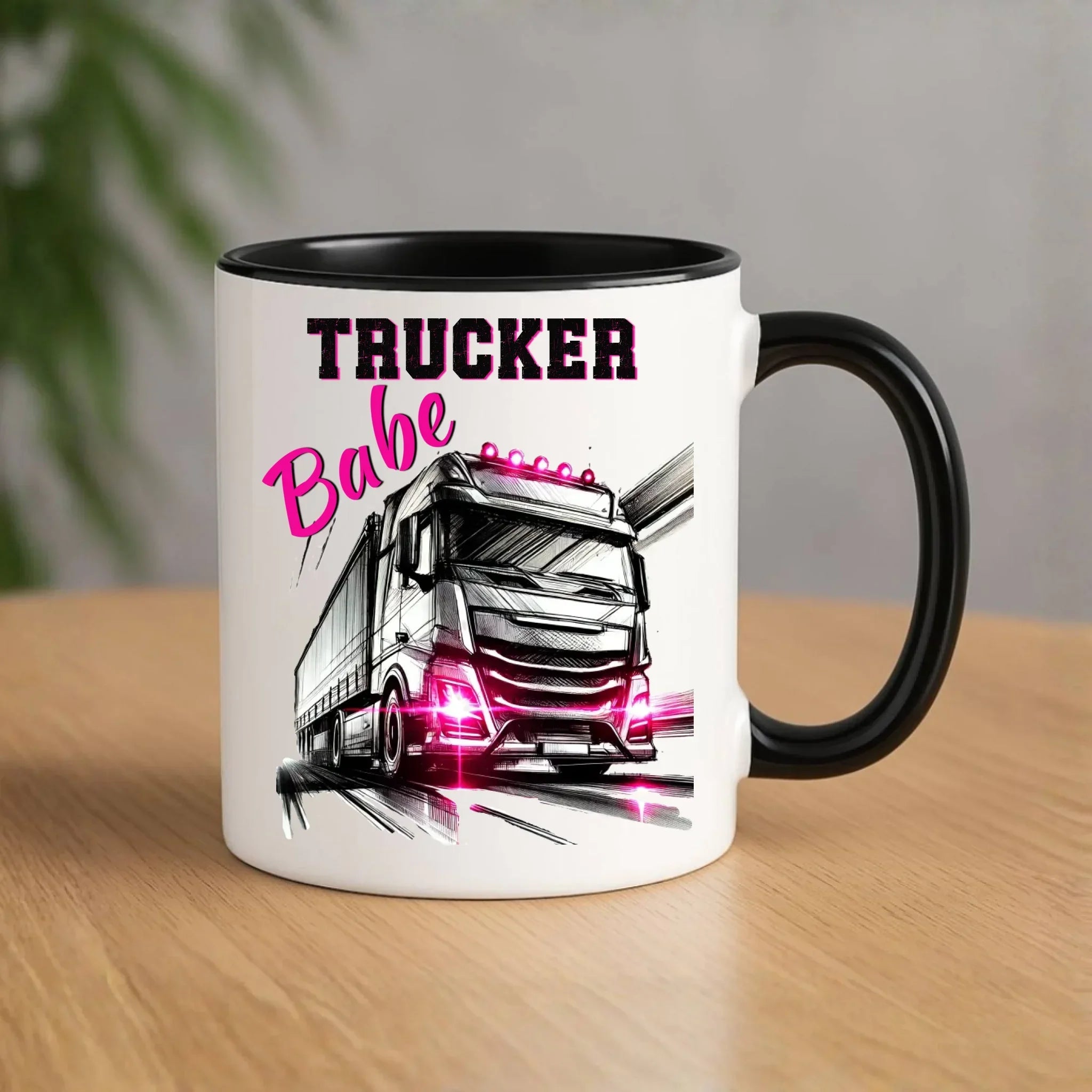 Kubek - kierowca ciężarówki - Trucker Babe ZKT13 - StoryCups.pl
