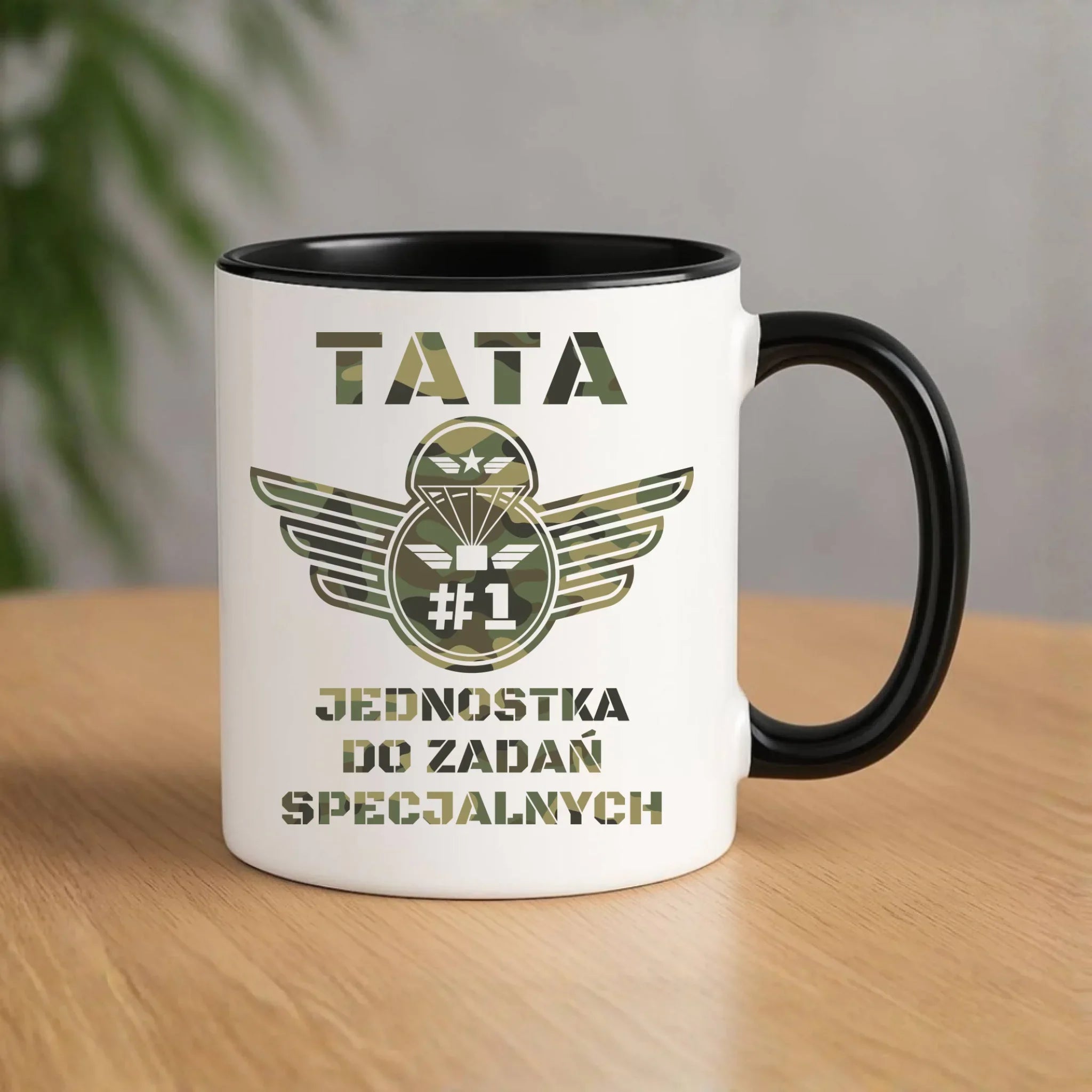 Kubek dla taty - Tata jednostka do zadań specjalnych DT42 - StoryCups.pl