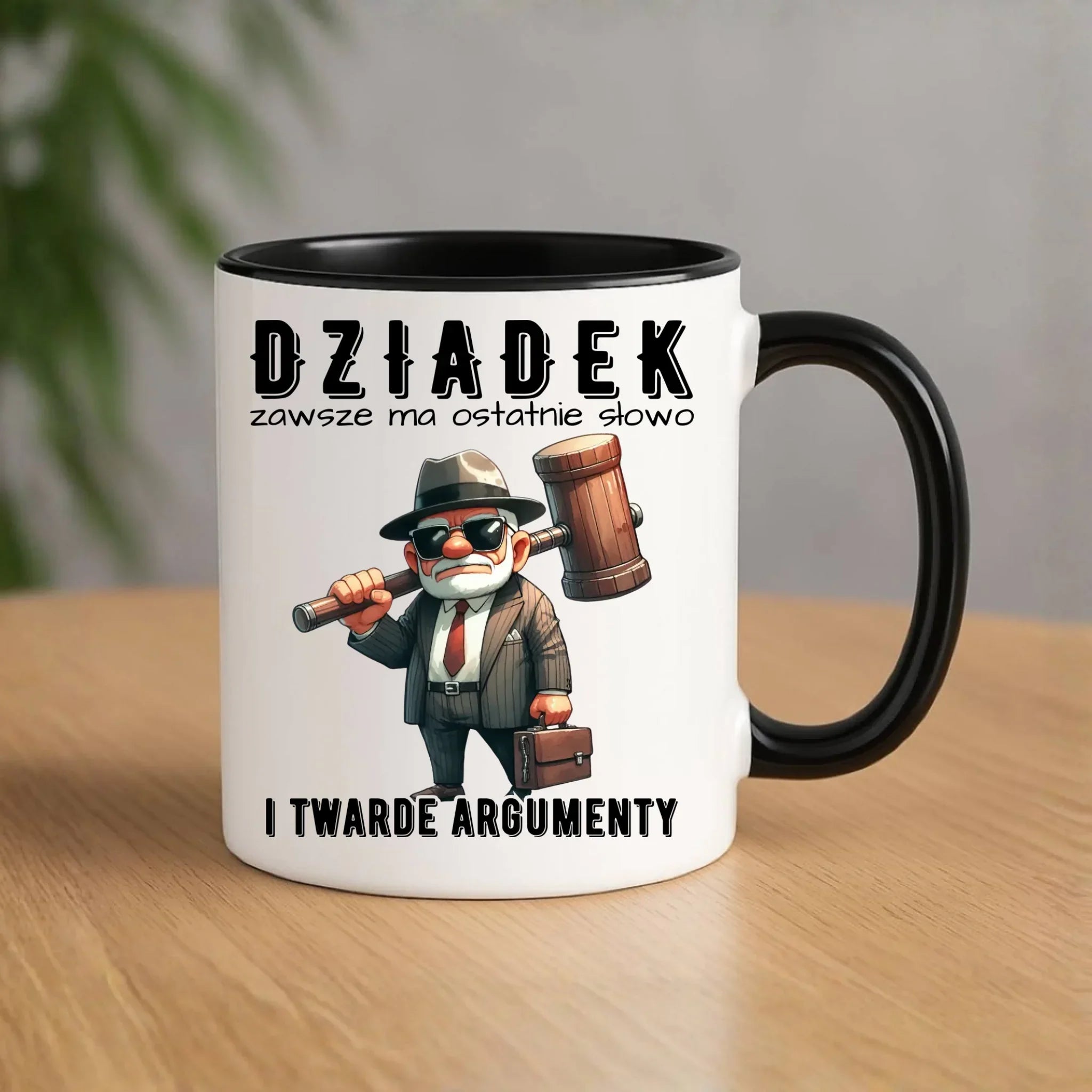 Kubek dla dziadka - Dziadek zawsze ma ostatnie słowo D40 - StoryCups.pl