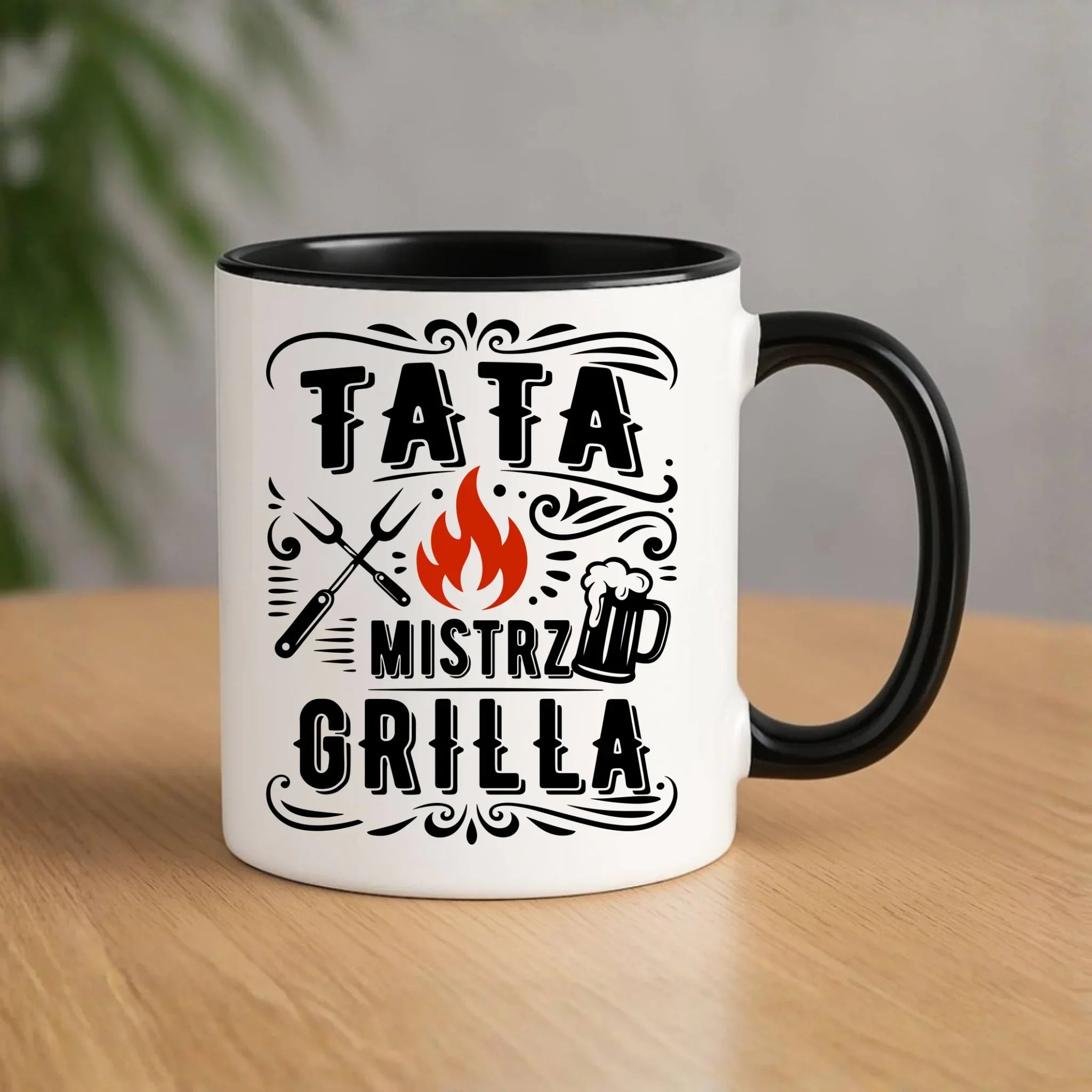 Kubek dla taty - Tata mistrz grilla DT53 - StoryCups.pl