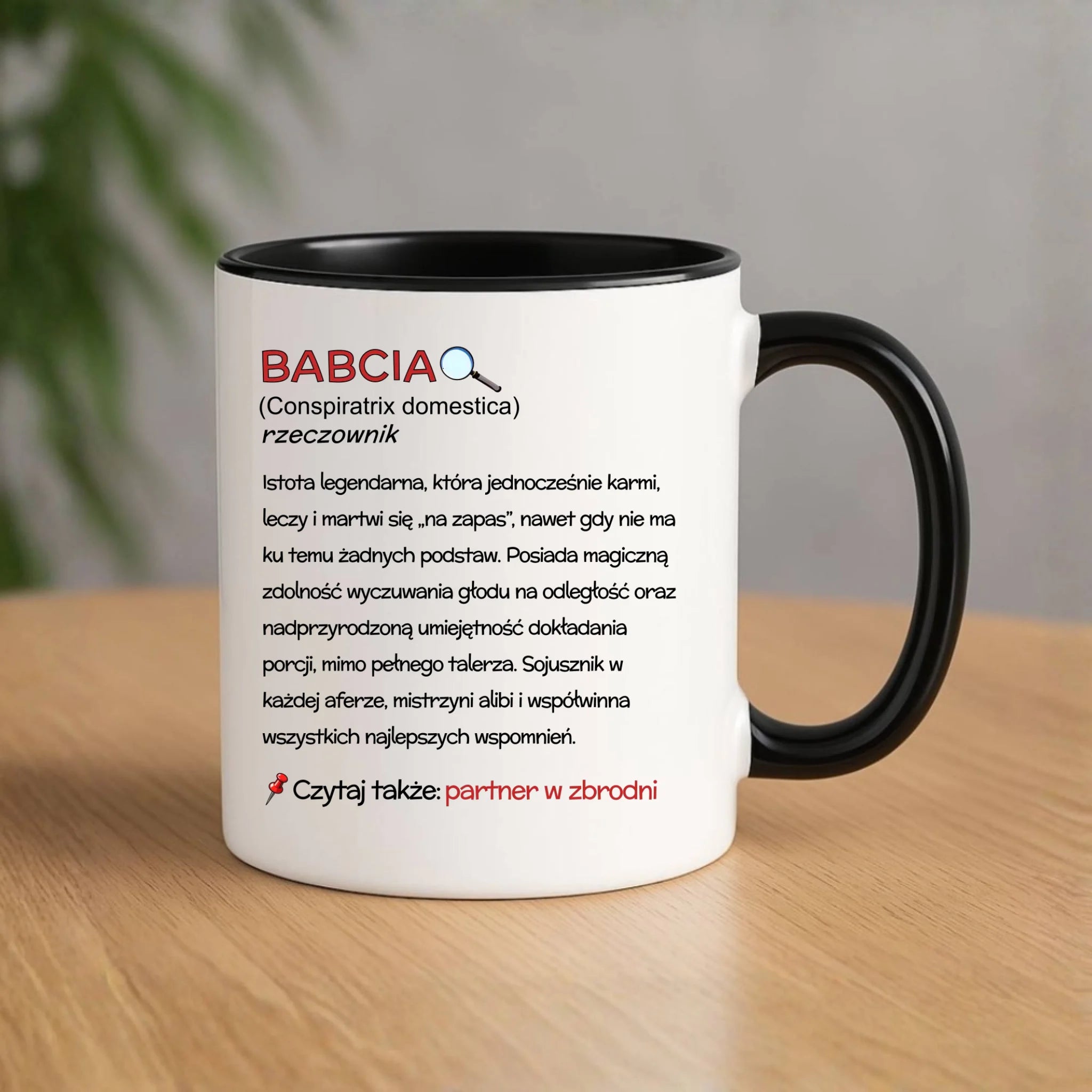 Kubek dla babci – Babcia śmieszna definicja B35