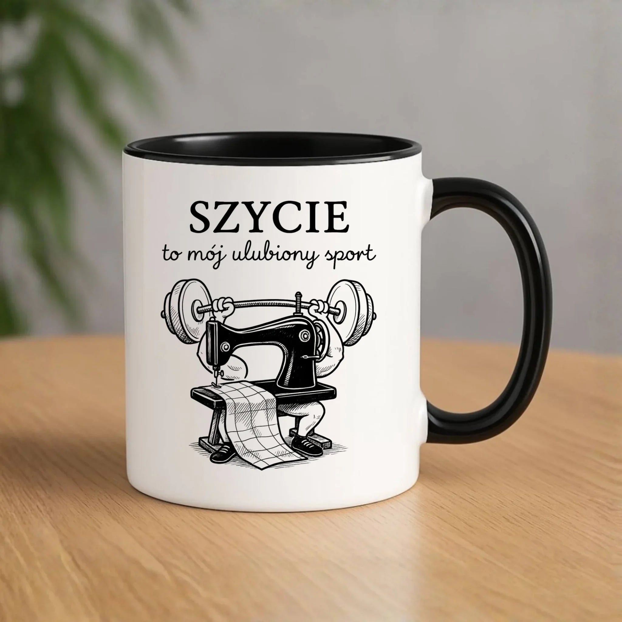 Kubek szyciowy dla krawcowej – Szycie to mój ulubiony sport HS23 - StoryCups.pl