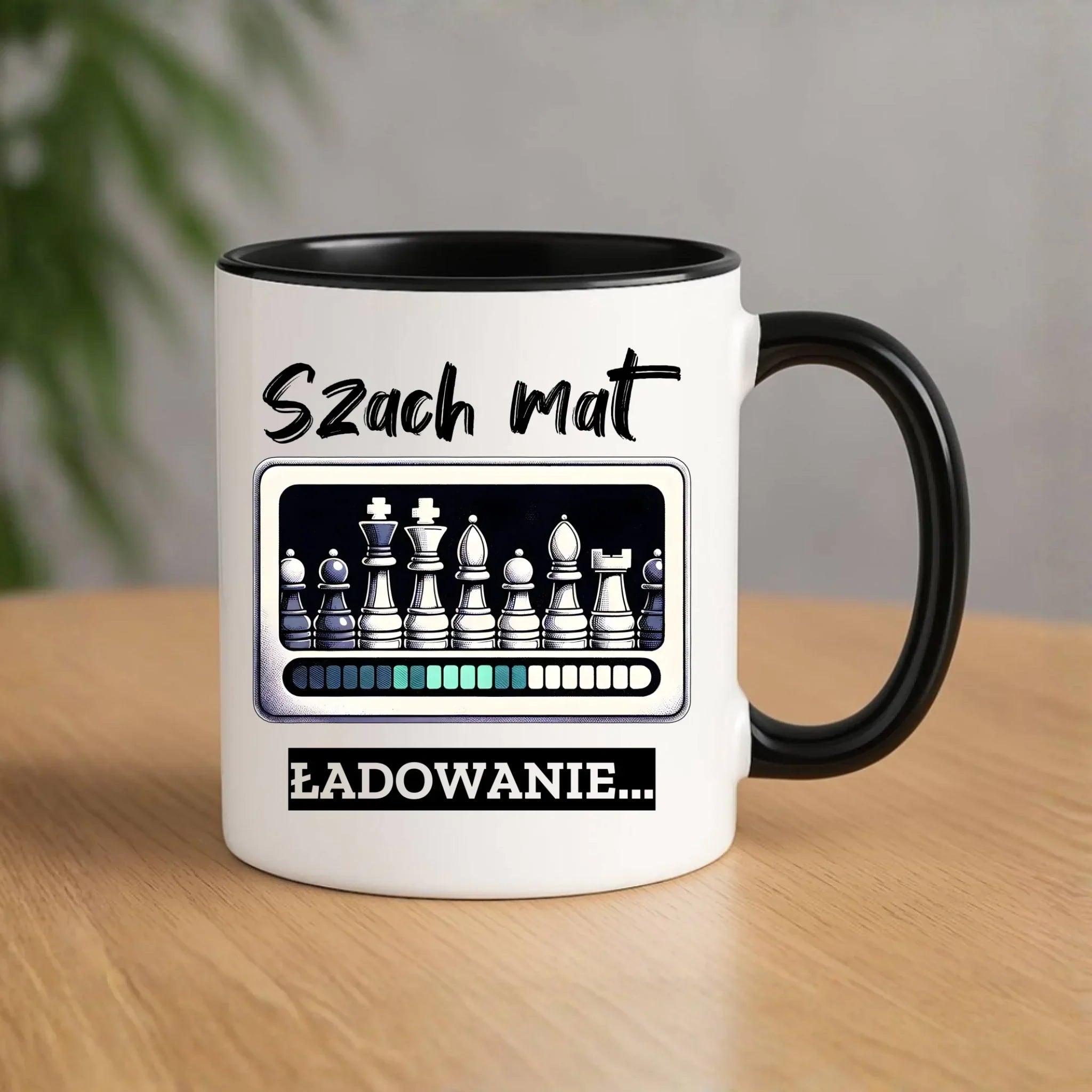 Kubek dla szachisty - Szach mat ładowanie HSZ08 - StoryCups.pl