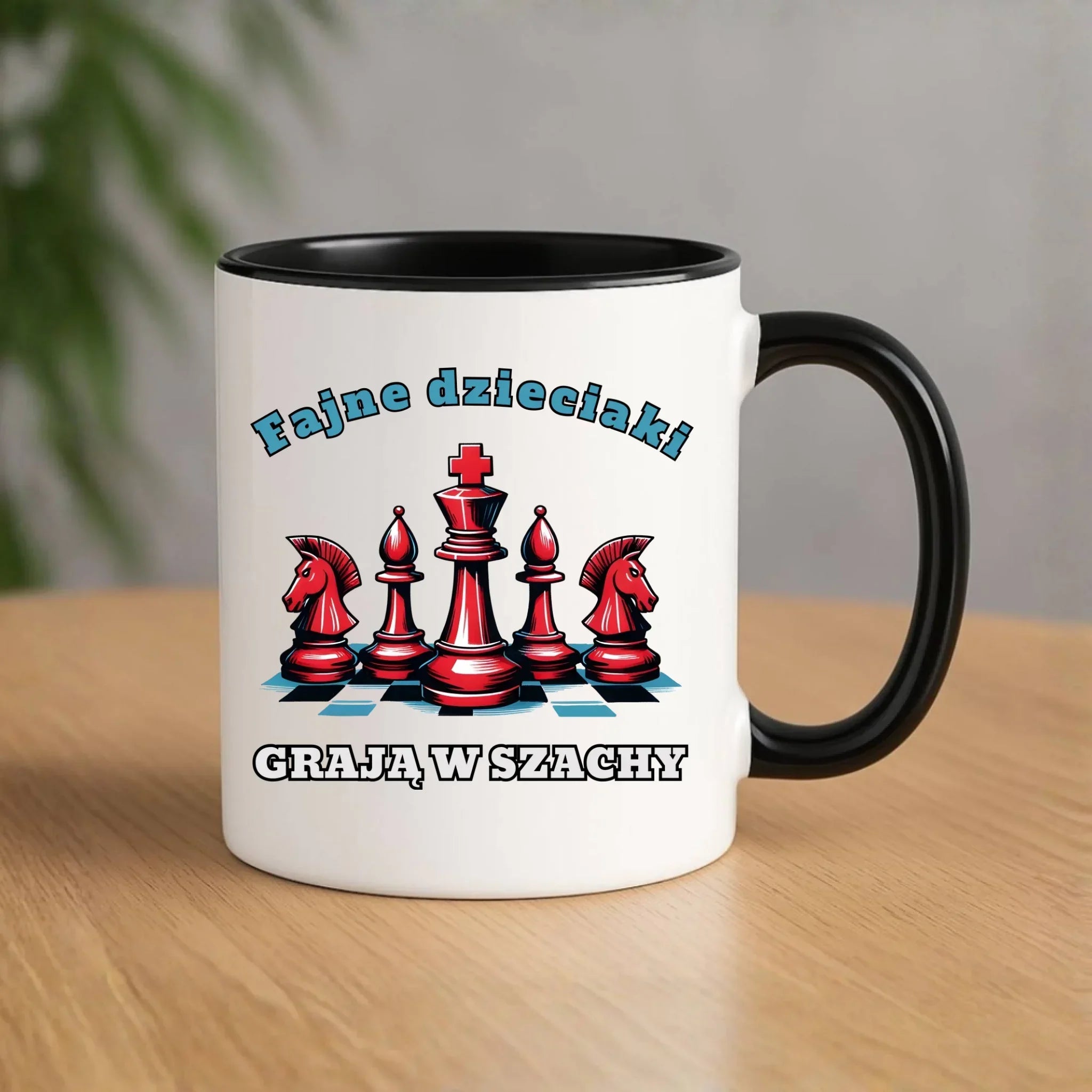 Kubek dla szachisty - Fajne dzieciaki grają w szachy HS03 - StoryCups.pl