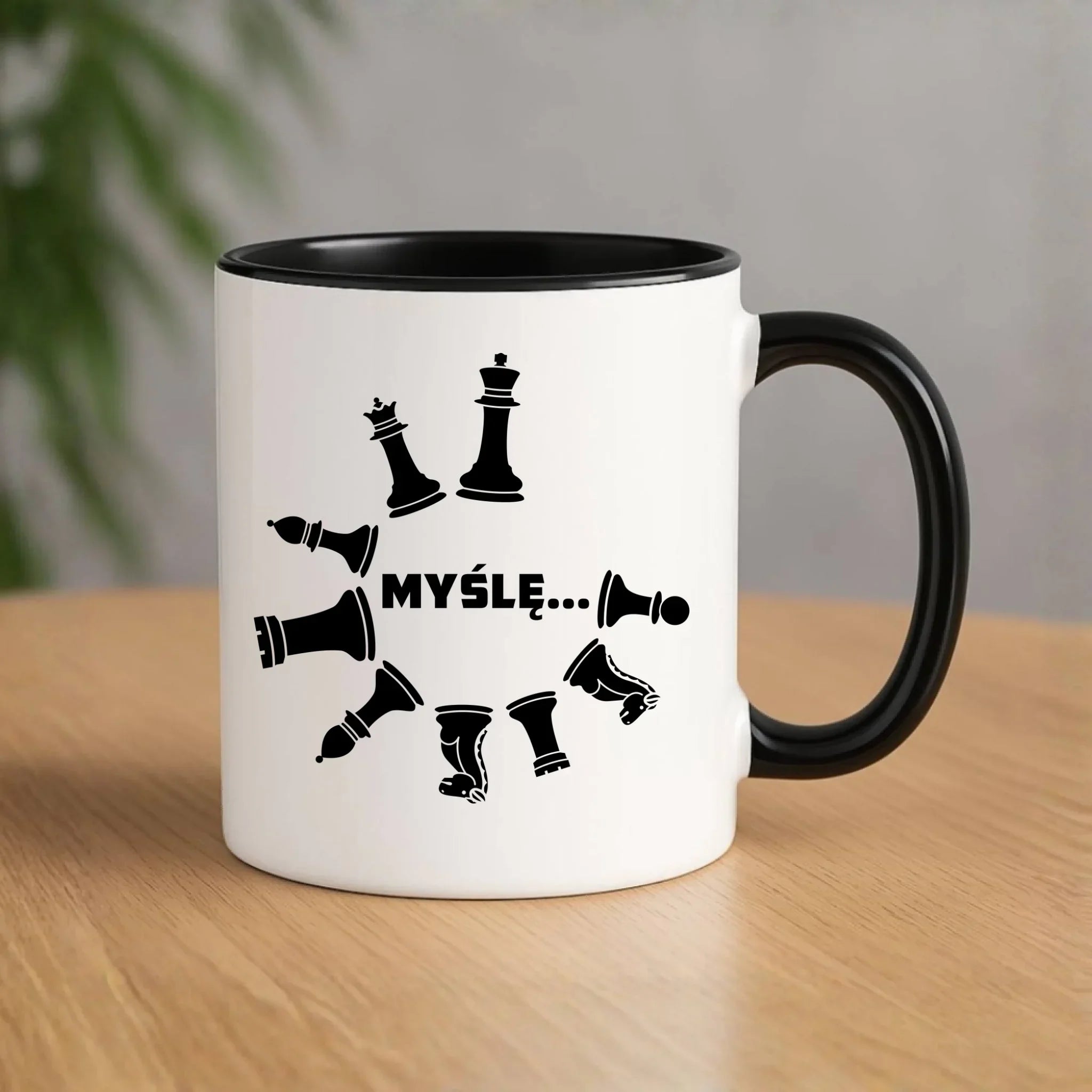 Kubek dla szachisty - Myślę HSZ06 - StoryCups.pl