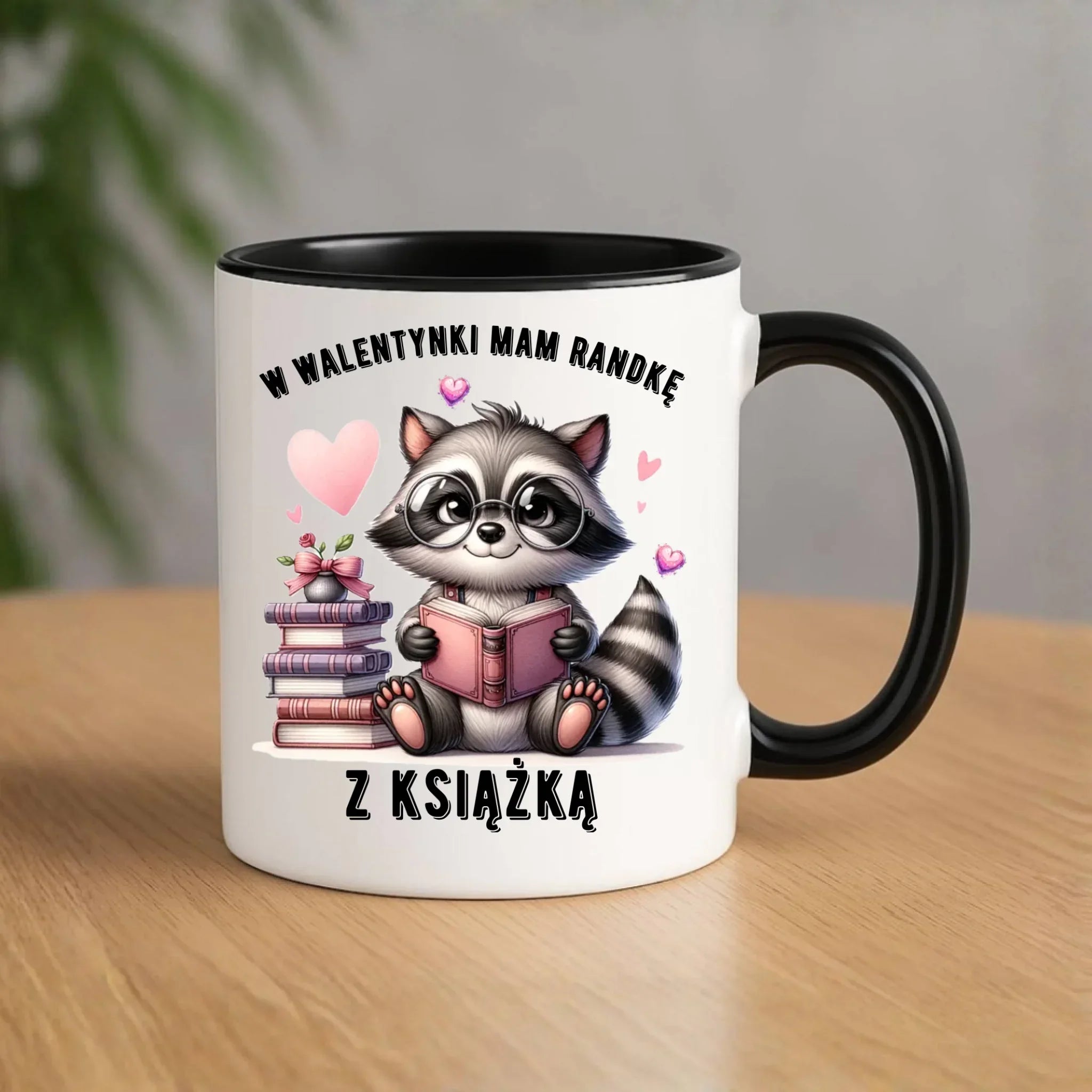 Kubek na Walentynki dla mola książkowego – Mam randkę z książką W20 - StoryCups.pl
