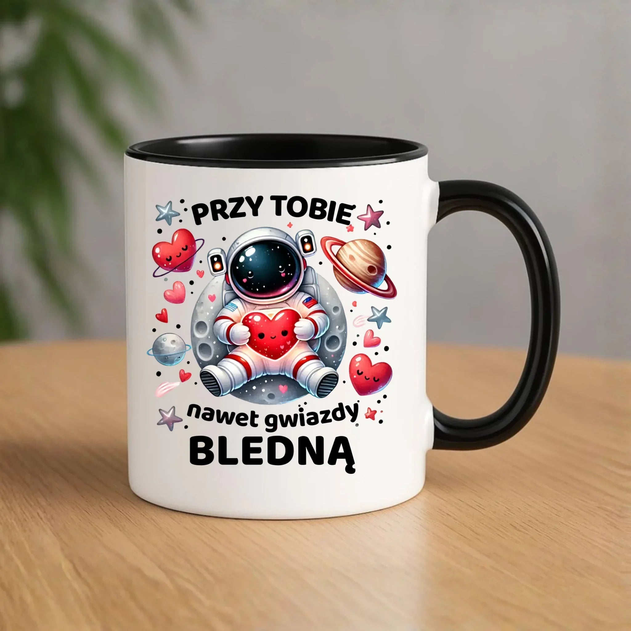 Kubek dla par - Przy Tobie nawet gwiazdy bledną W57 - StoryCups.pl