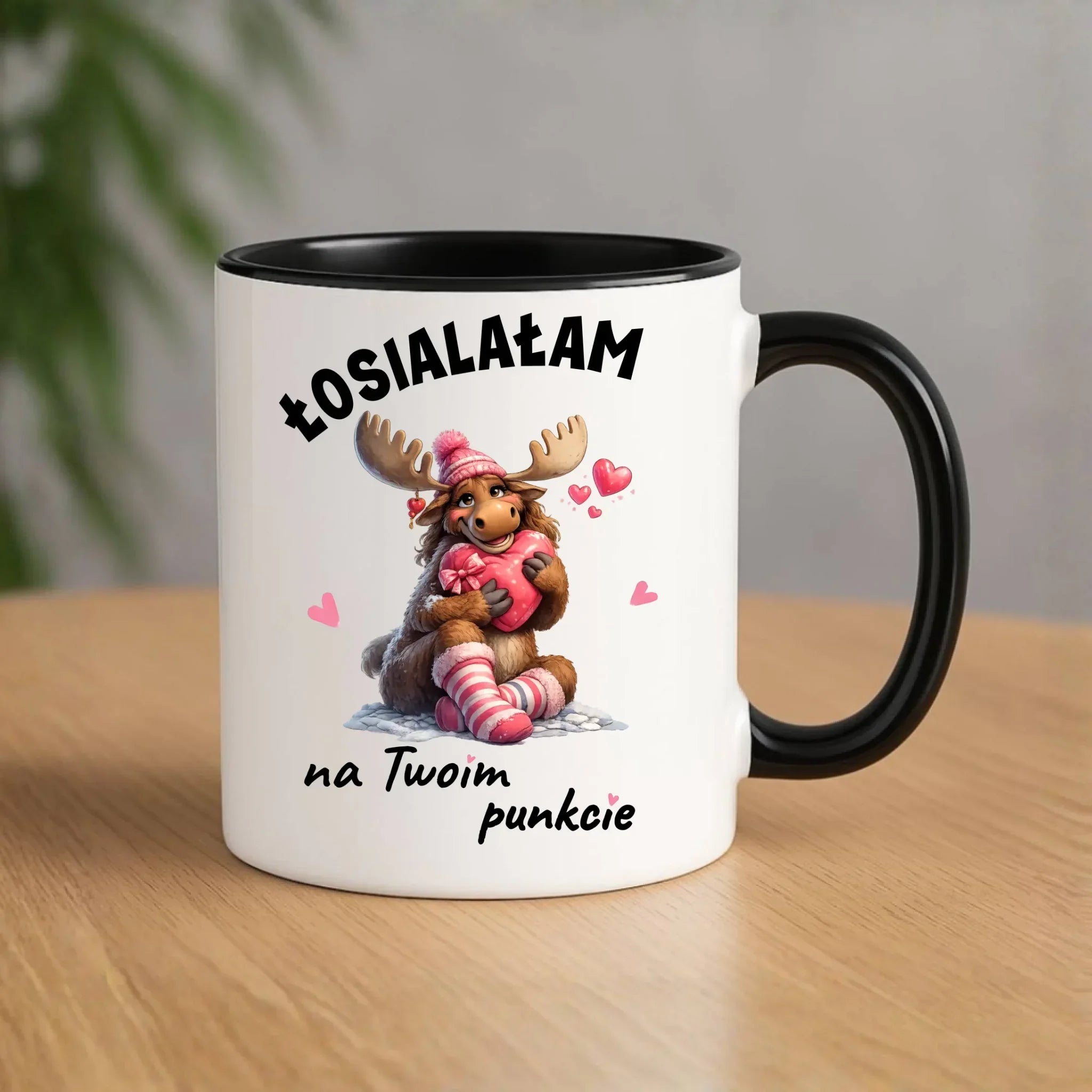 Kubek dla par - Łosialałam na Twoim punkcie W67 - StoryCups.pl