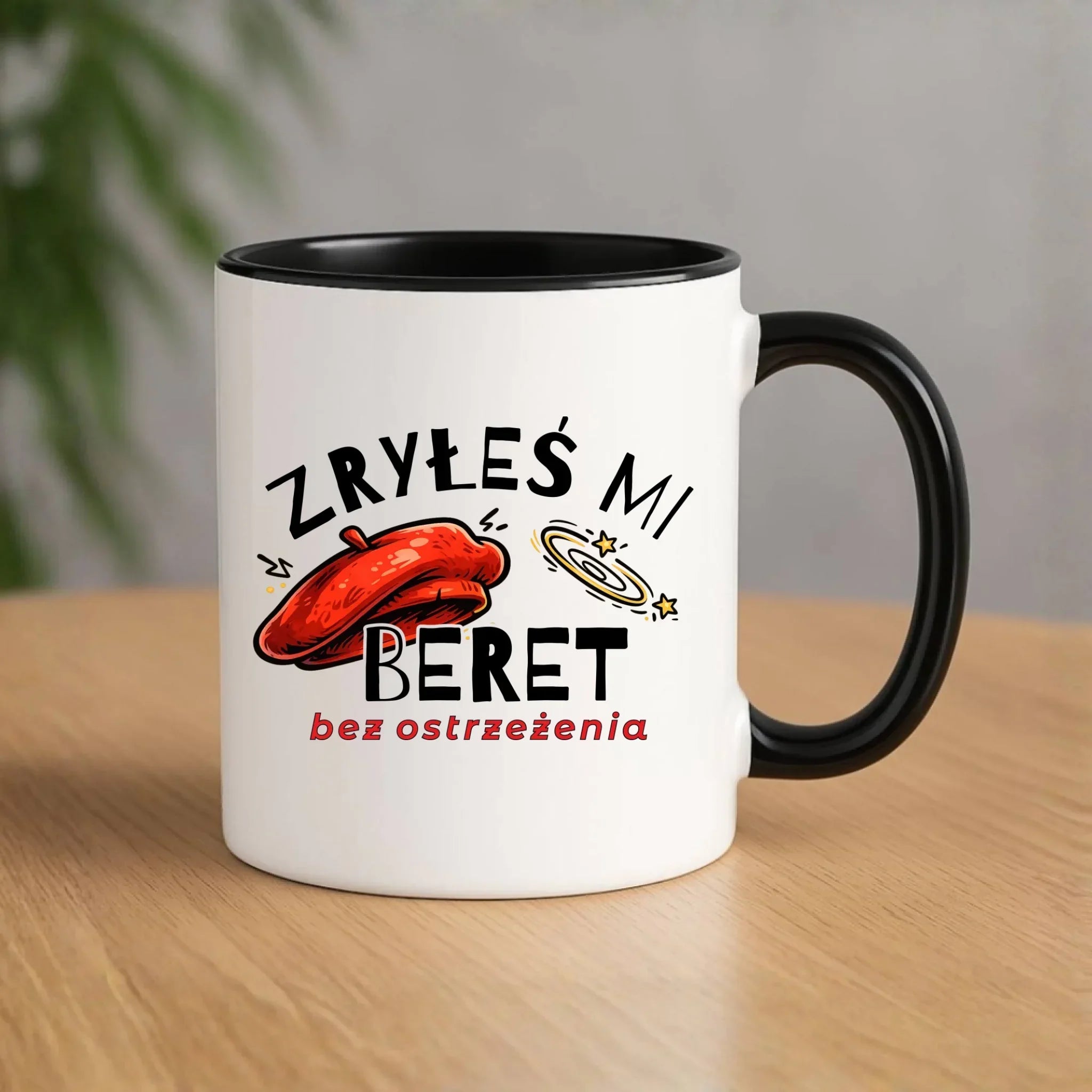 Kubek dla faceta - Zryłeś mi beret DCH34 - StoryCups.pl