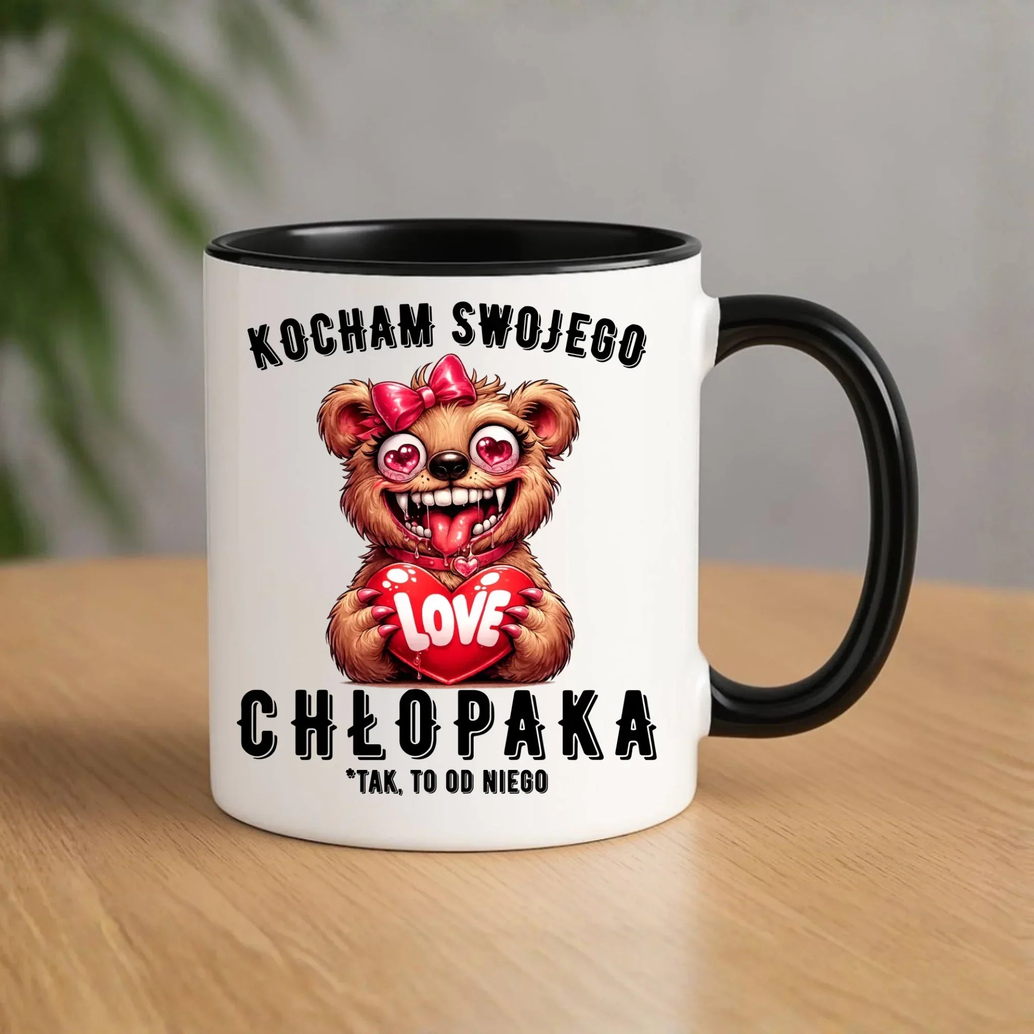 Kubek dla dziewczyny - Kocham swojego chłopaka W89 - StoryCups.pl