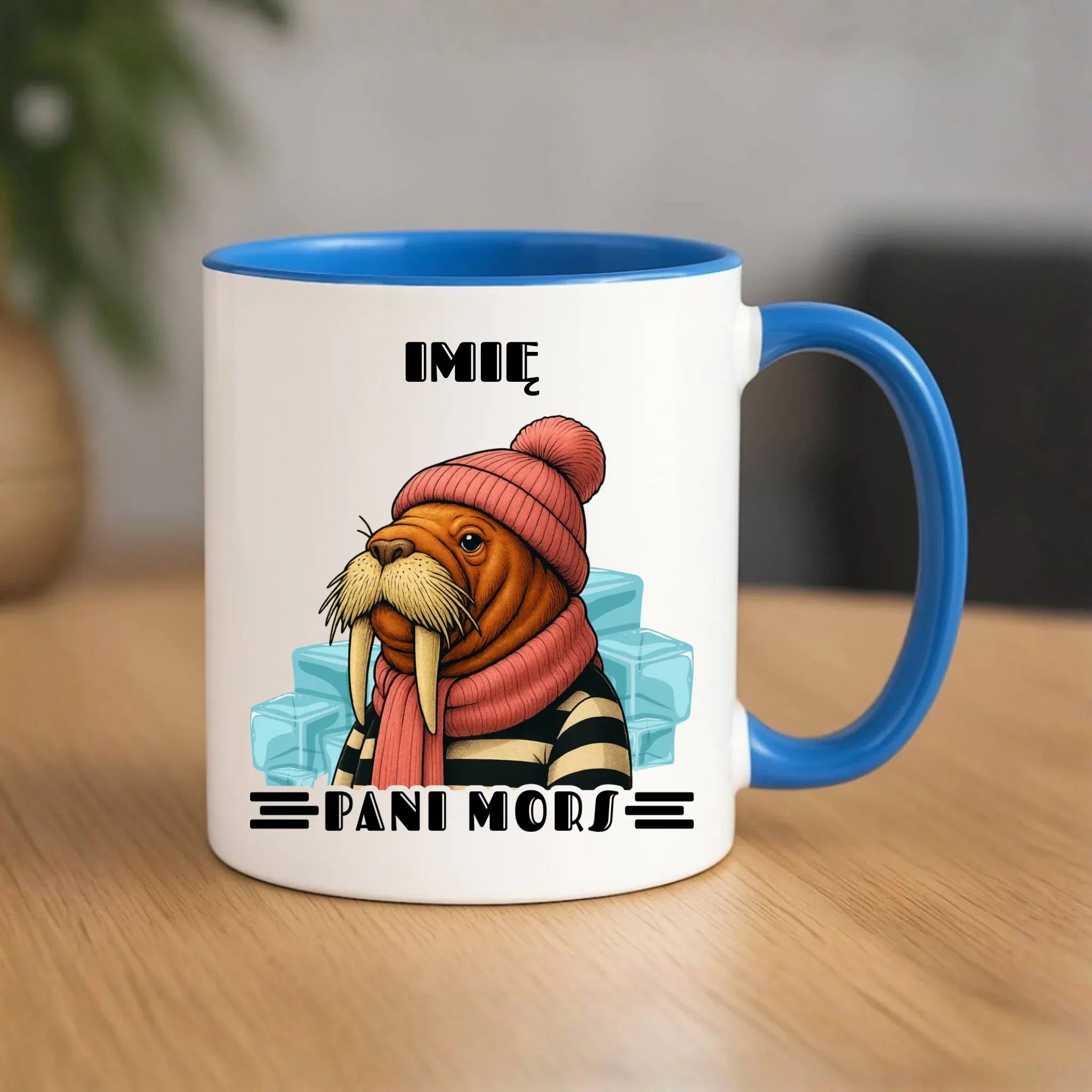 Kubek - prezent dla morsa - Pani Mors - personalizowany HM16 - StoryCups.pl