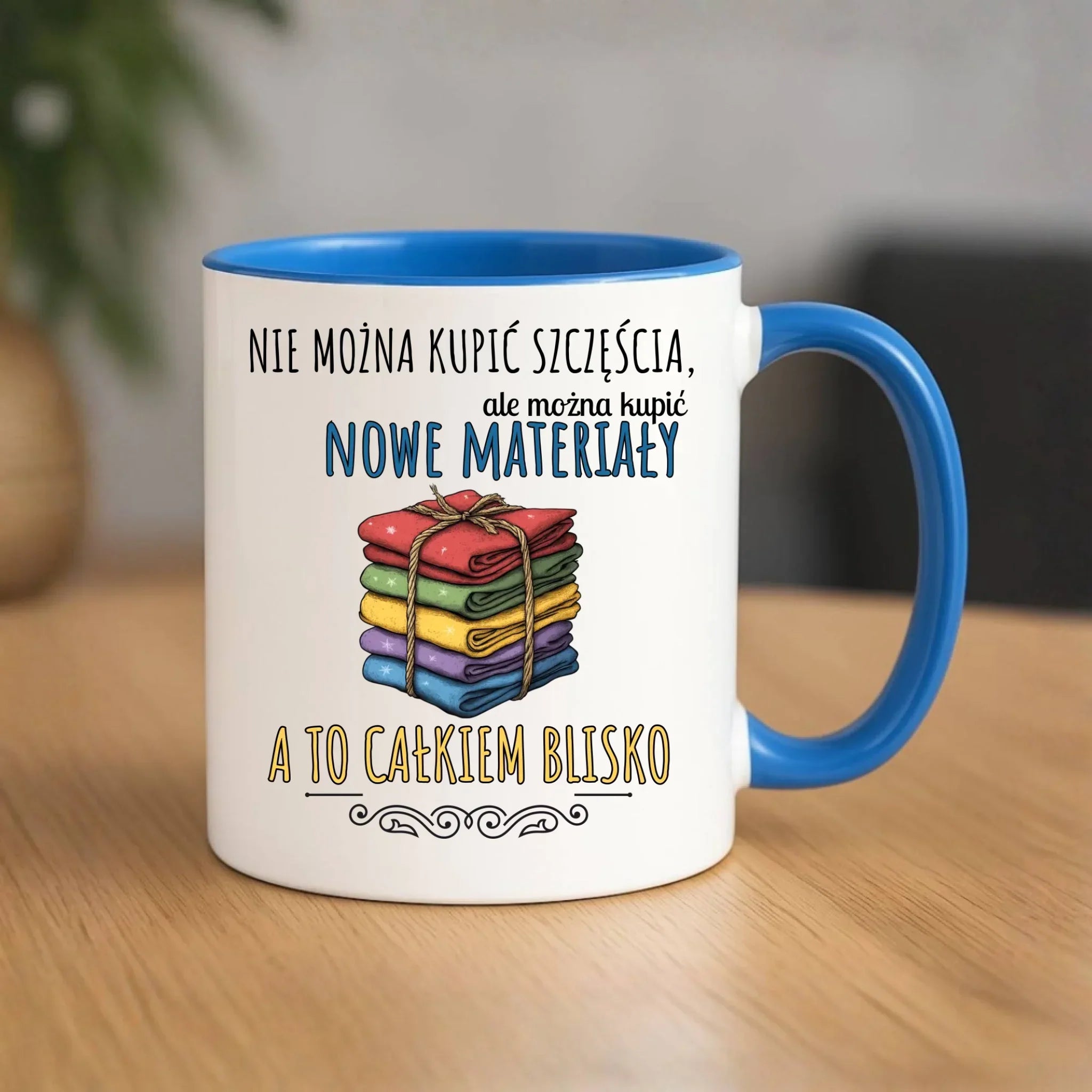 Kubek szyciowy dla krawcowej – Nie można kupić szczęścia HS03 - StoryCups.pl