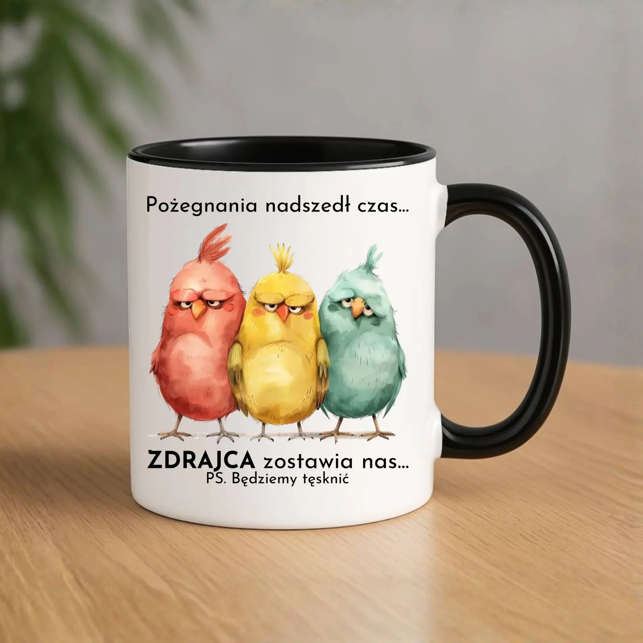 Kubek na odejście z pracy - Pożegnania nadszedł czas OP05 - StoryCups.pl