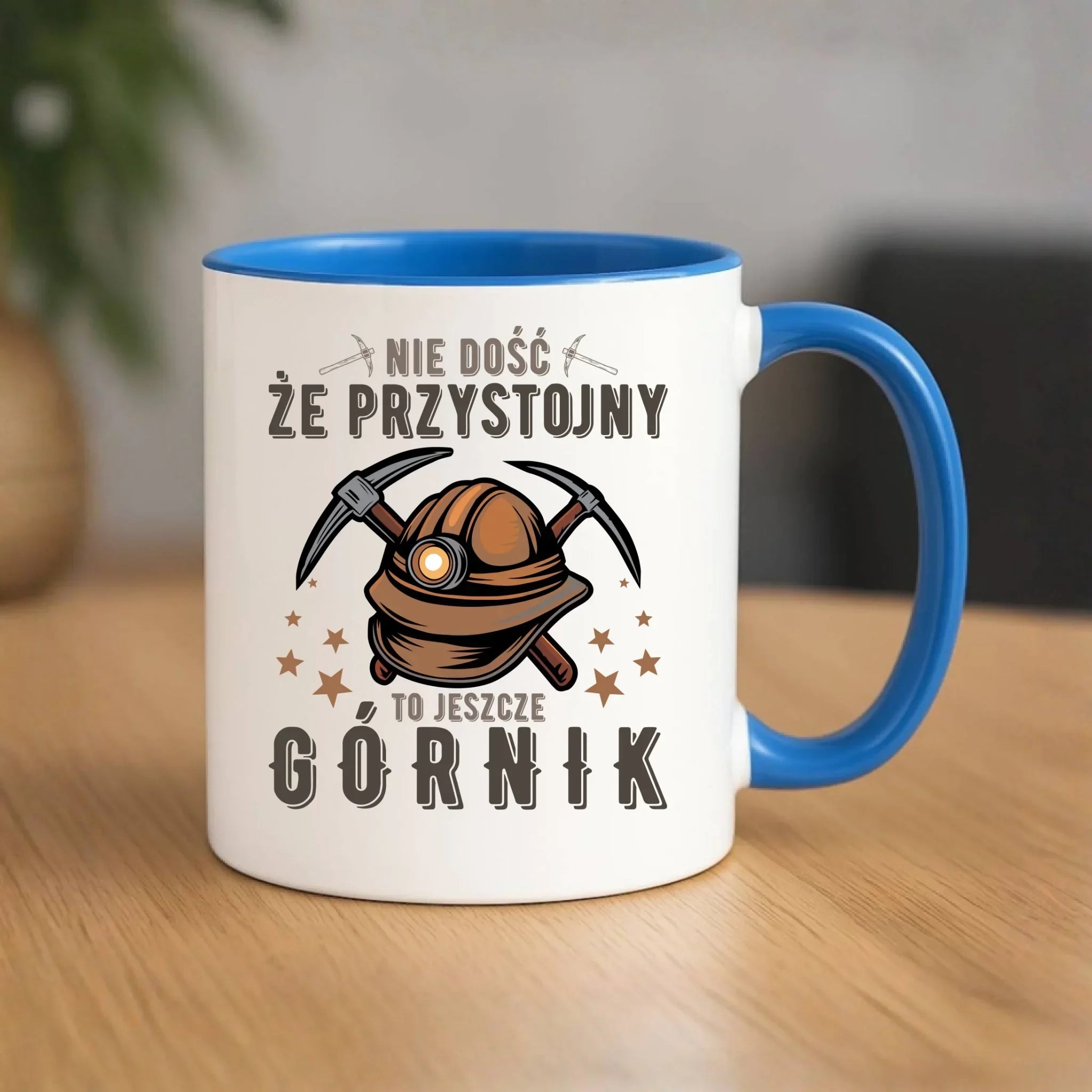 Kubek - prezent dla górnika - Nie dość, że przystojny to jeszcze górnik G16 - StoryCups.pl