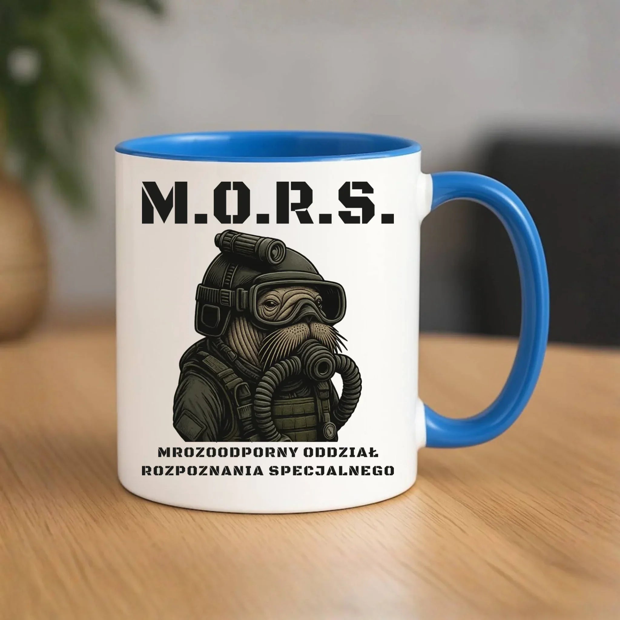 Kubek - prezent dla morsa - M.O.R.S. Mrozoodporny Oddział Rozpoznania Specjalnego HM20 - StoryCups.pl