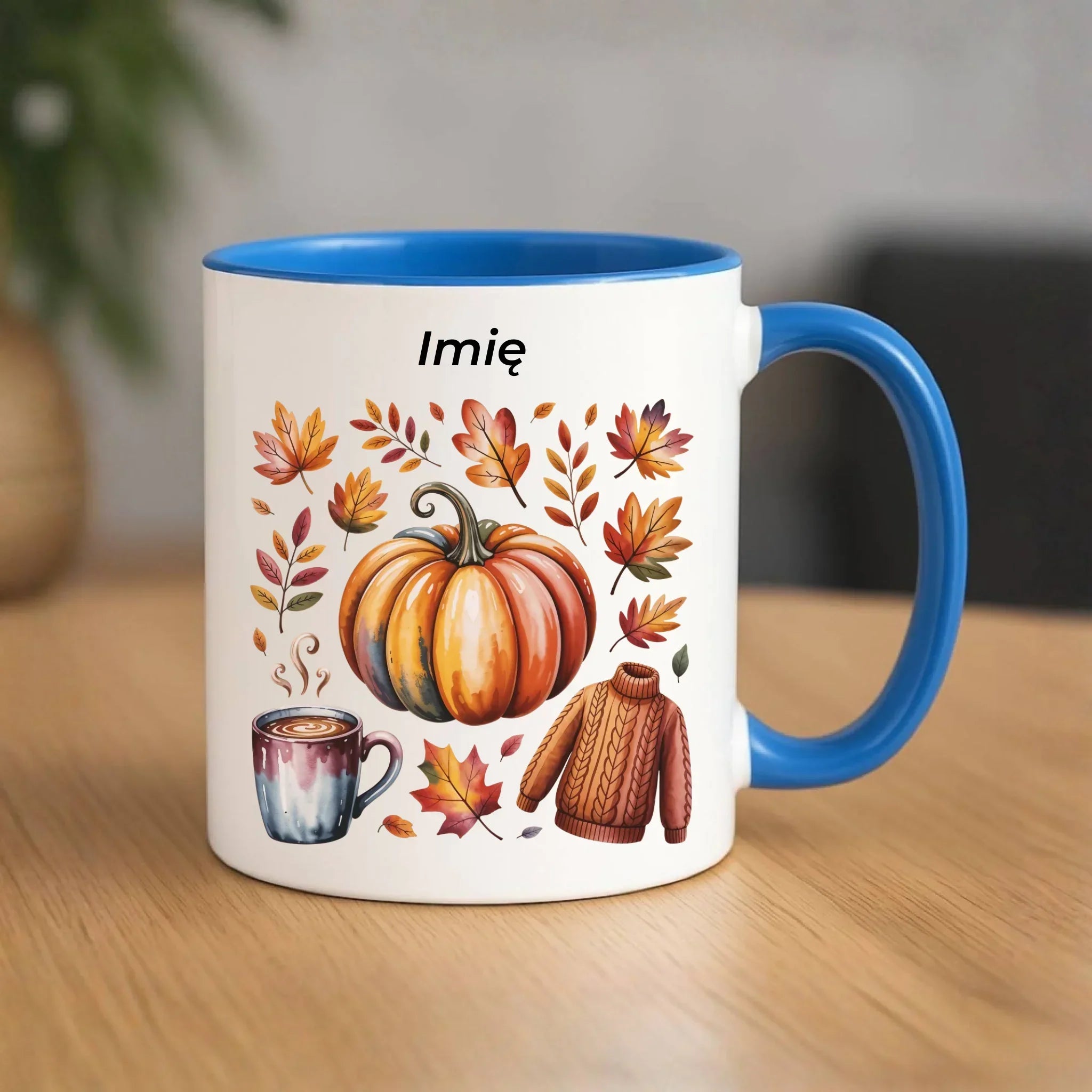Kubek jesienny - Złota jesień - personalizowany JS30 - StoryCups.pl