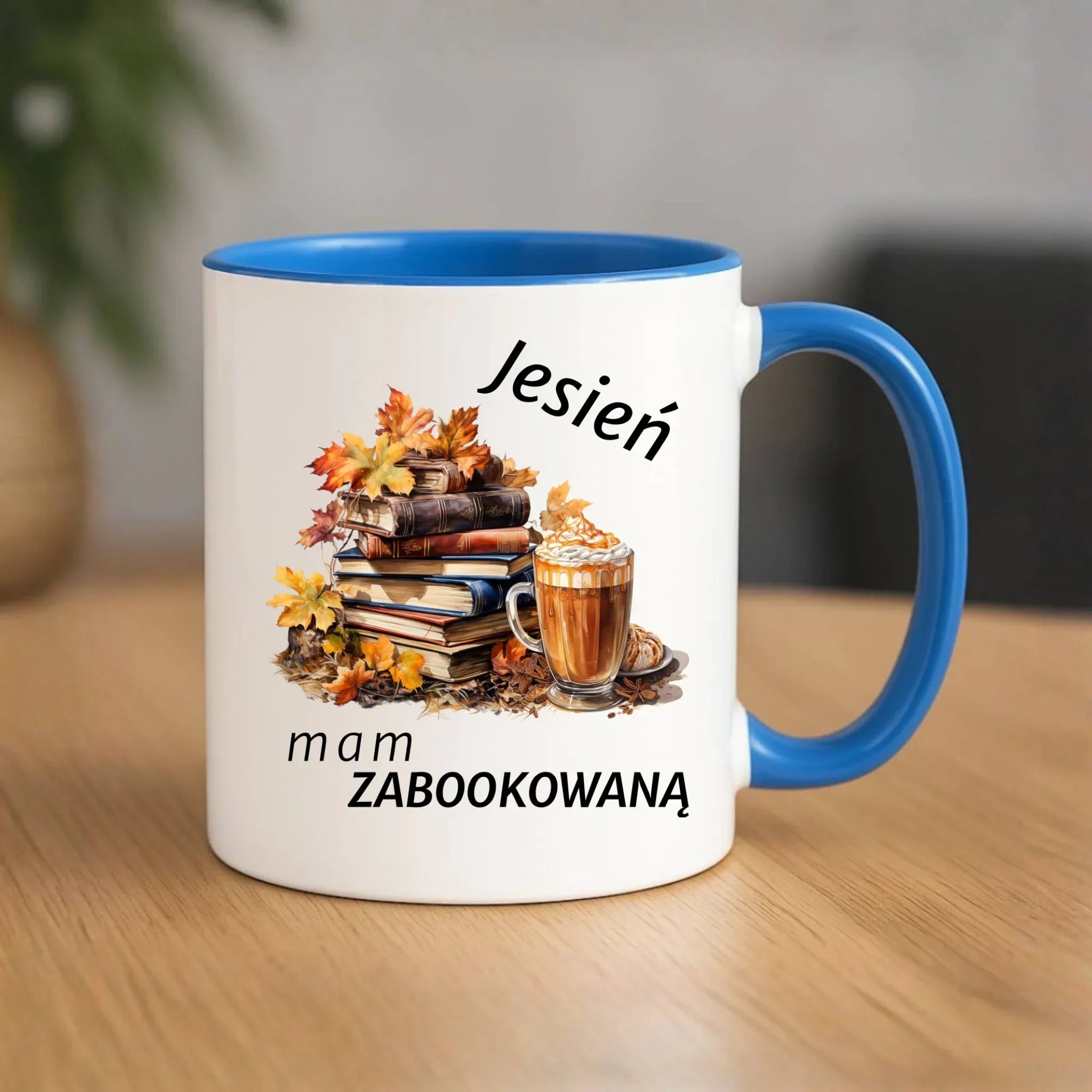 Kubek jesienny - Jesień mam zabookowaną JS28 - StoryCups.pl