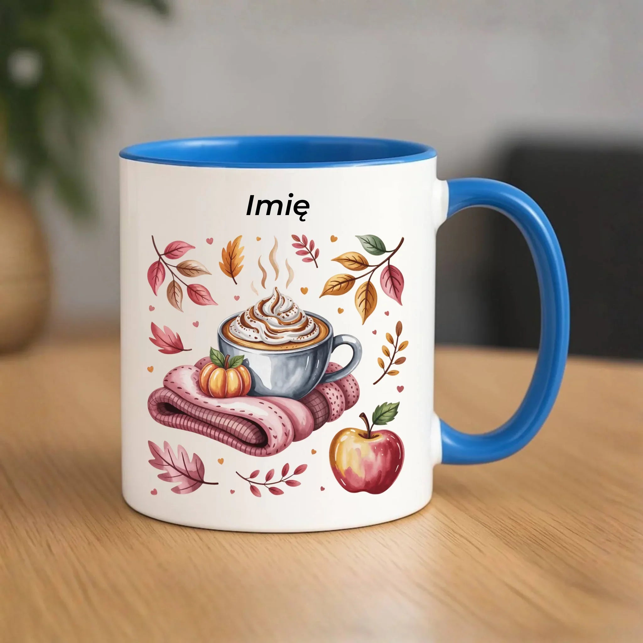 Kubek jesienny - Przytulna jesień - personalizowany JS29 - StoryCups.pl