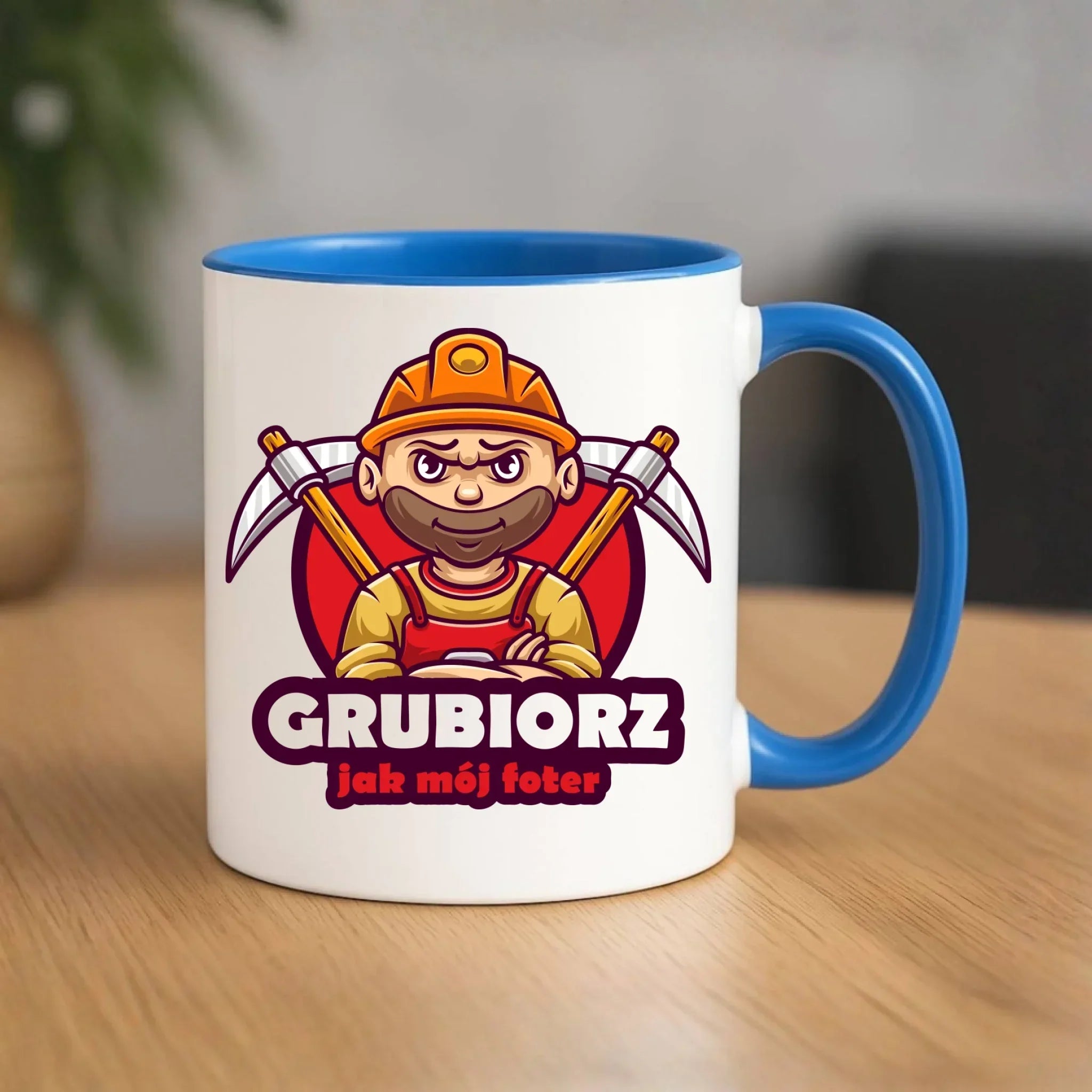Kubek - prezent dla górnika - Grubiorz jak mój foter G13 - StoryCups.pl