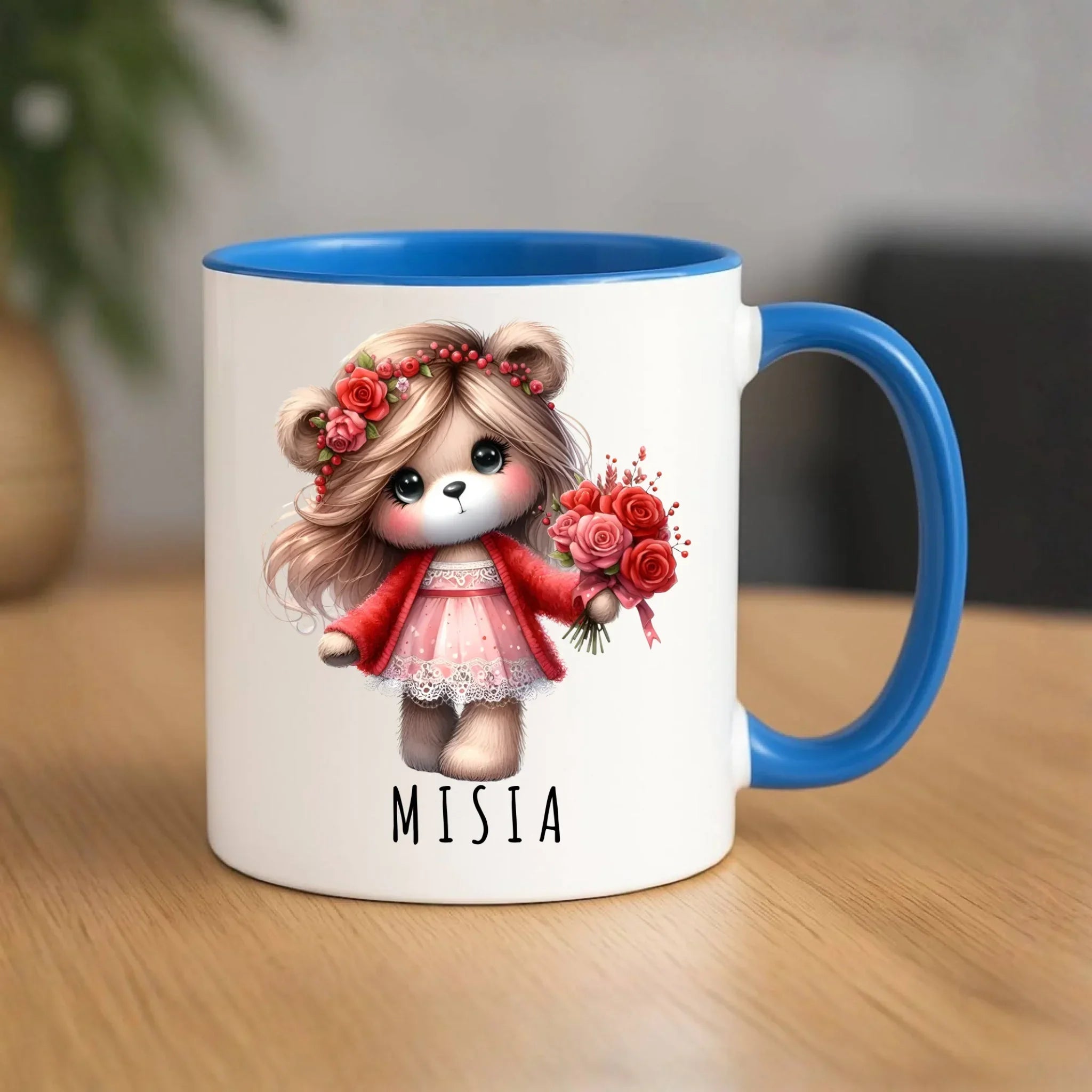 Kubek dla dziewczyny - Misia W35 - StoryCups.pl