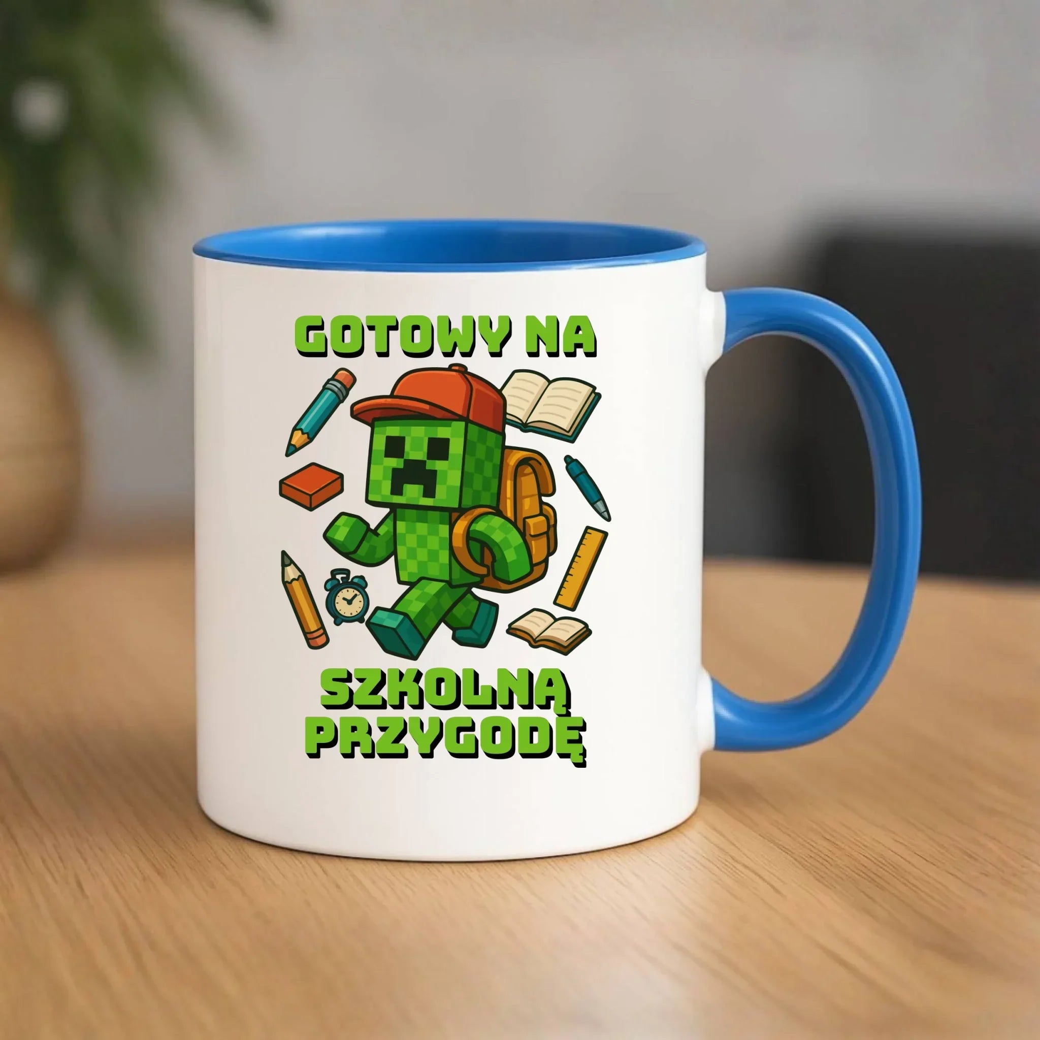 Kubek szkoła - Gotowy na szkołę - gamer do szkoły - SZ13 - StoryCups.pl