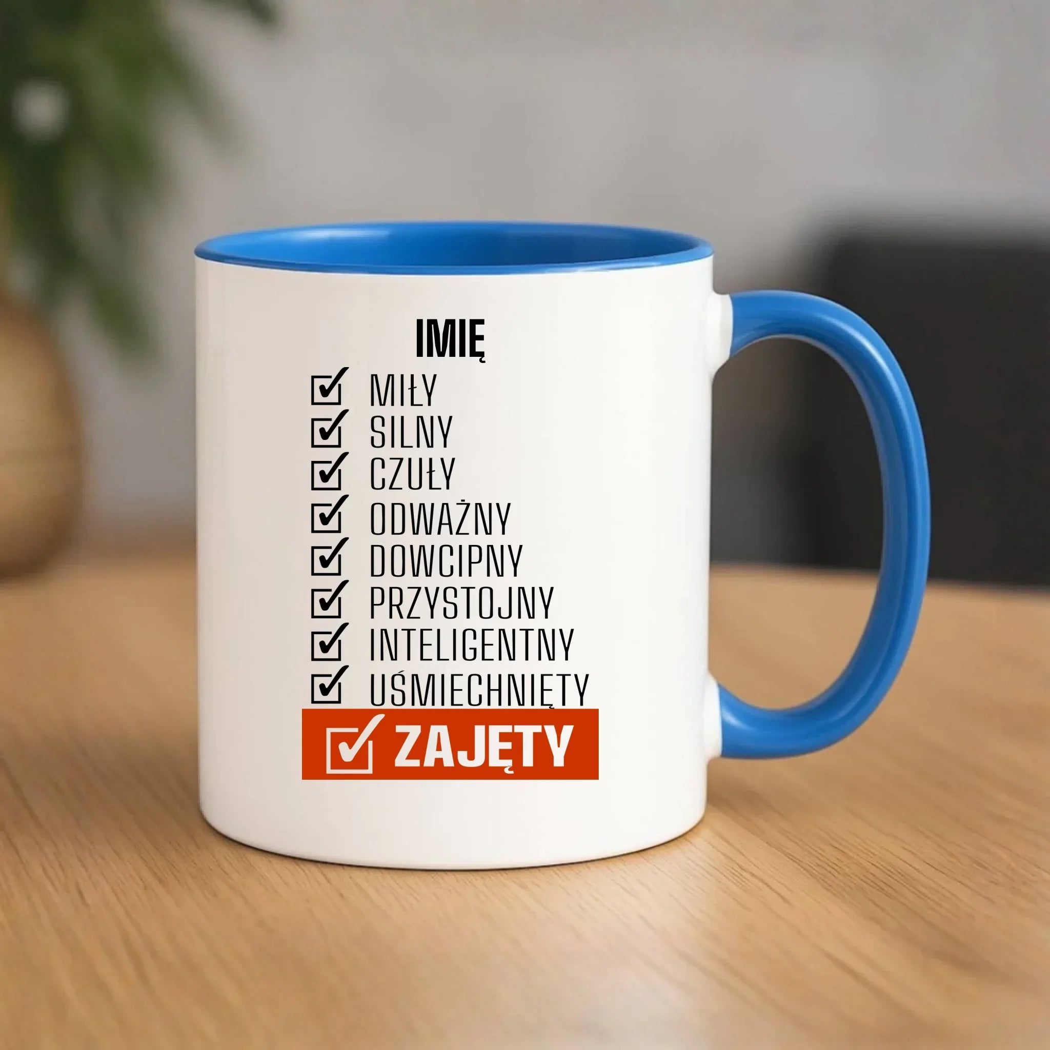 Kubek - Zajęty prezent dla chłopaka męża narzeczonego - personalizowany DCH05 - StoryCups.pl