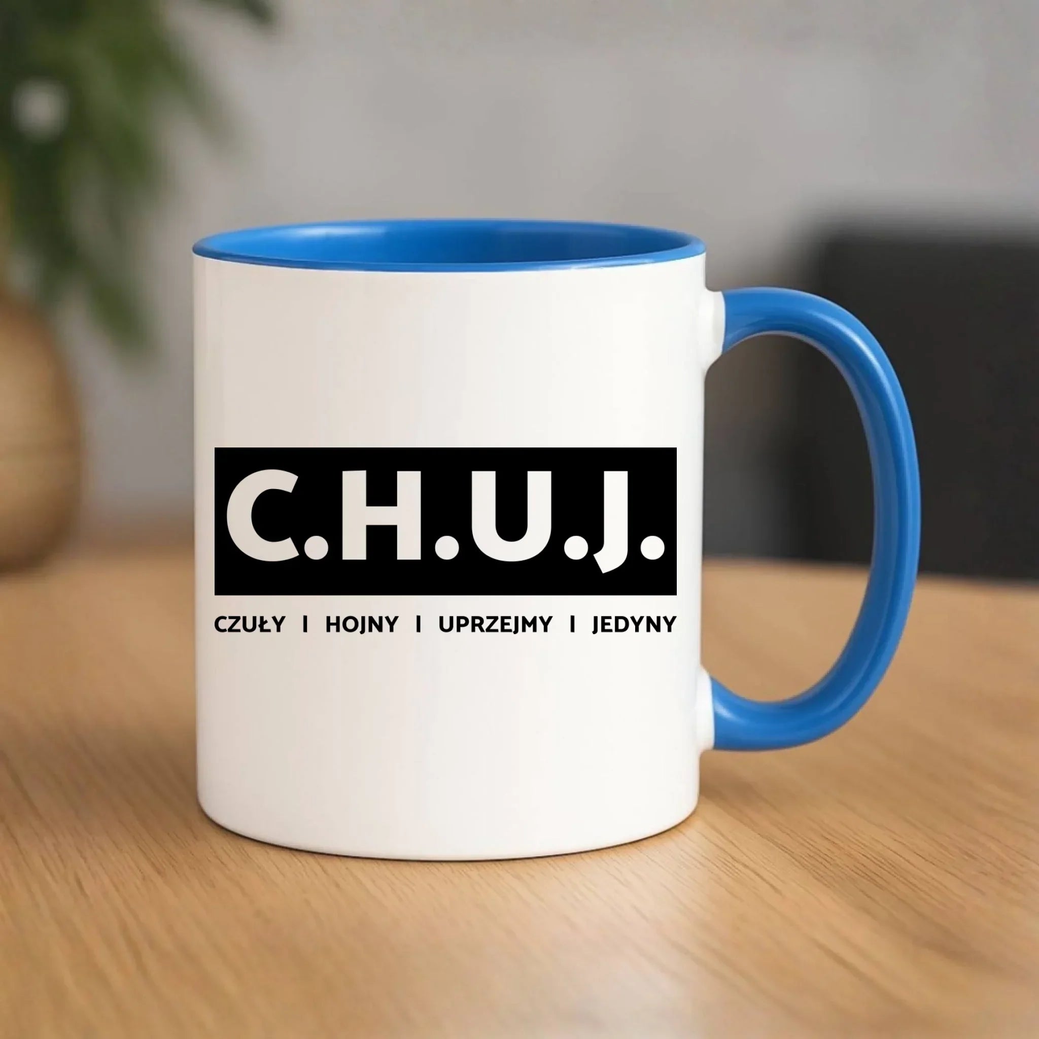 Kubek - prezent dla kolegi na Dzień Chłopaka przyjaciela - C.H.U.J. - bez cenzury DCH12 - StoryCups.pl