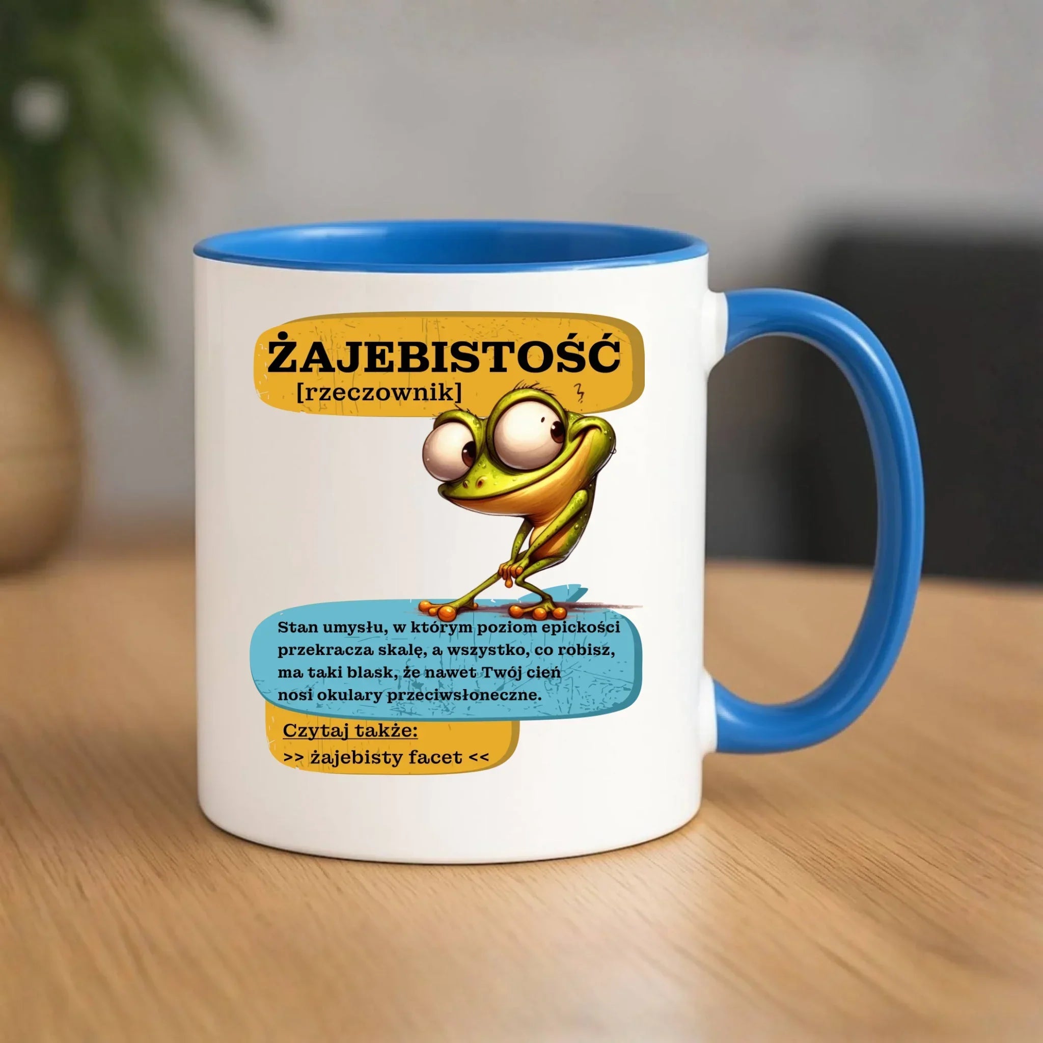 Kubek - Żajebistość [rzeczownik] prezent na Dzień Chłopaka DCH06 - StoryCups.pl